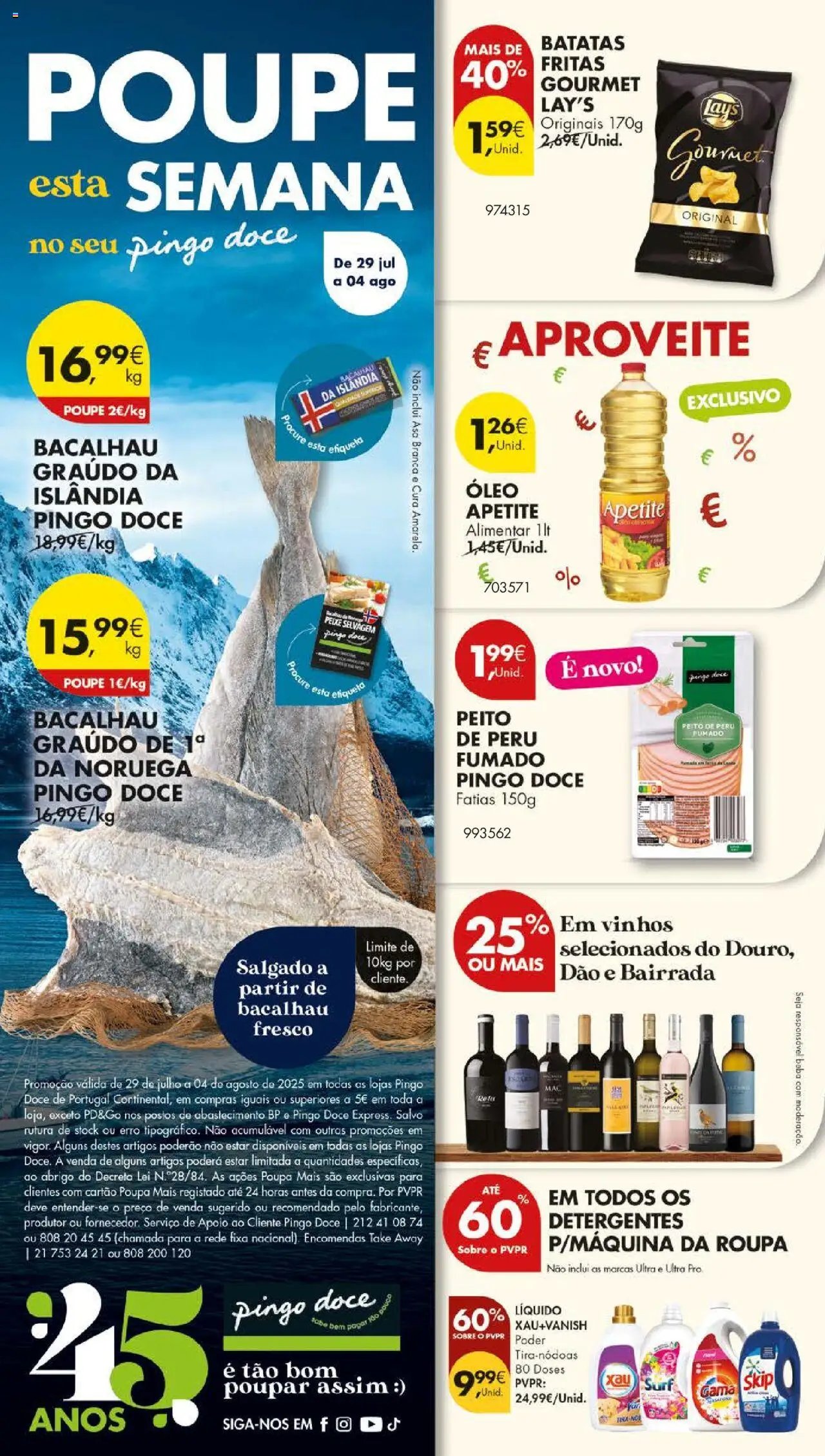 Pingo Doce folheto a partir de 29/07/2025 Folheto (2025-07-29 - 2026-08-04) | 54