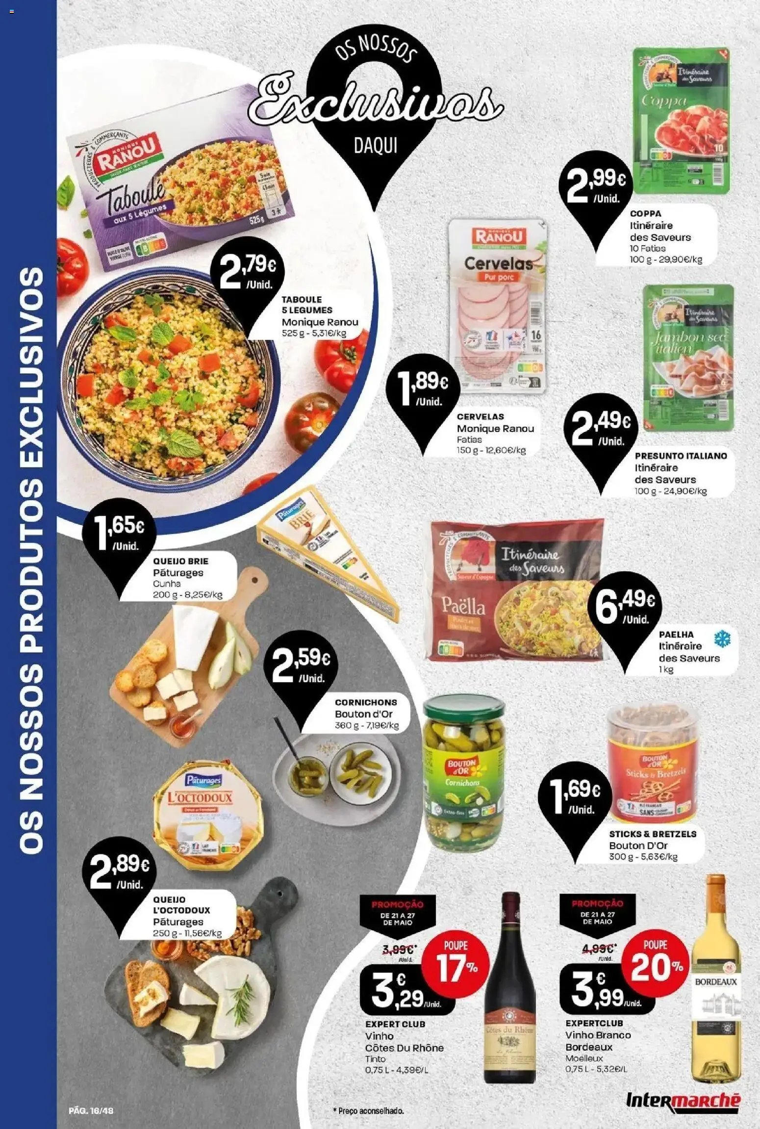 Intermarché folheto a partir de 21/05/2026 Isto é que são preços BAIXOS! (2026-05-21 - 2026-05-27) | 16