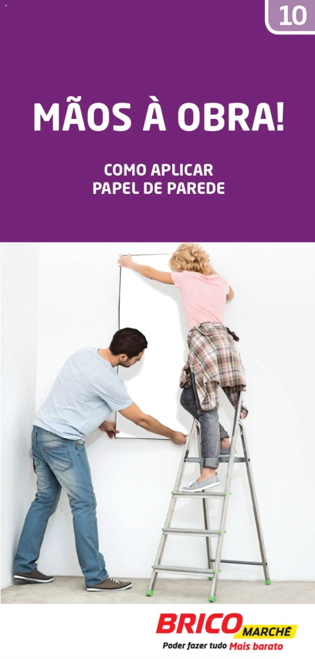 BricoMarché folheto a partir de 27/12/2023 Papel de Parede (2023-12-27) | 1