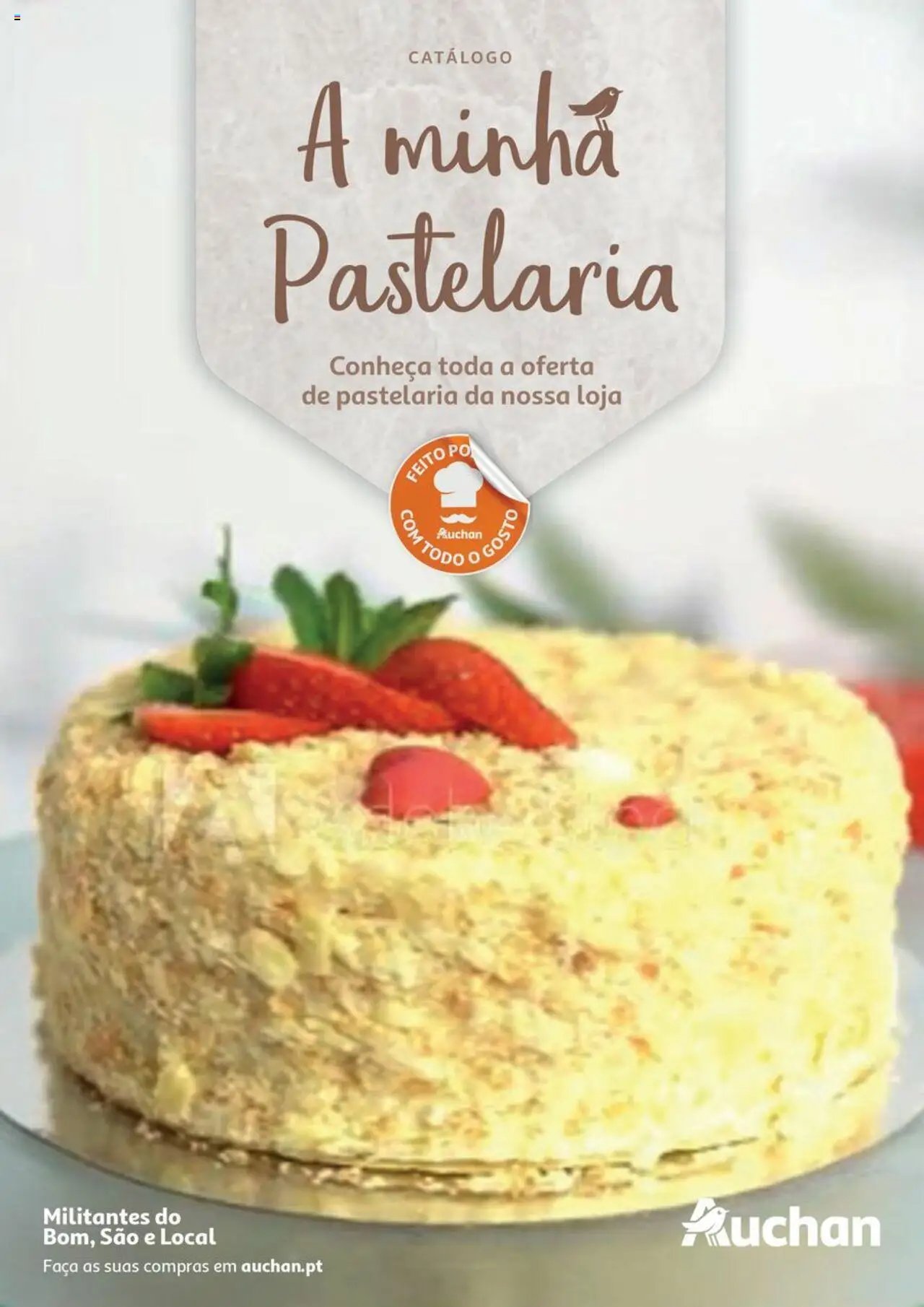Auchan folheto a partir de 08/04/2024 Catálogo de Pastelaria (2024-04-08 - 2025-12-31) | 1