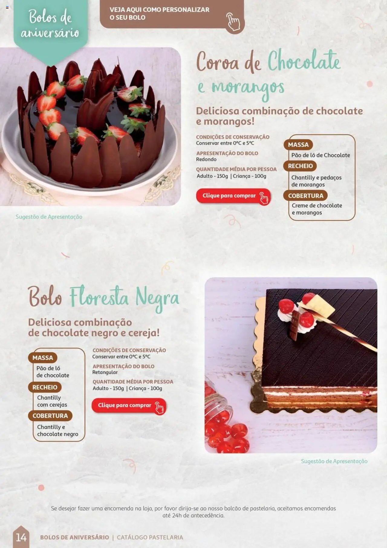 Auchan folheto a partir de 08/04/2024 Catálogo de Pastelaria (2024-04-08 - 2025-12-31) | 14