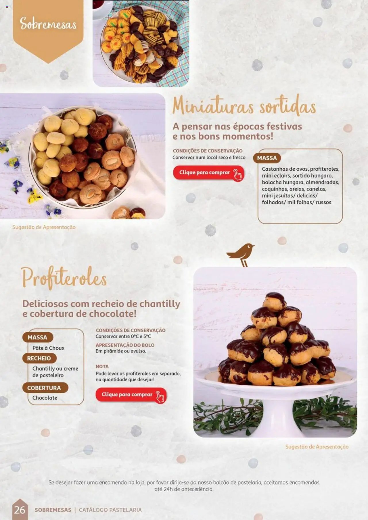 Auchan folheto a partir de 08/04/2024 Catálogo de Pastelaria (2024-04-08 - 2025-12-31) | 26