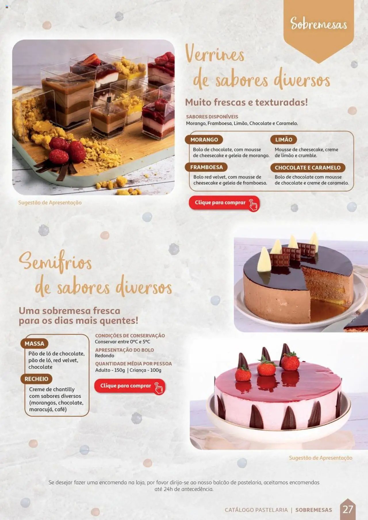 Auchan folheto a partir de 08/04/2024 Catálogo de Pastelaria (2024-04-08 - 2025-12-31) | 27