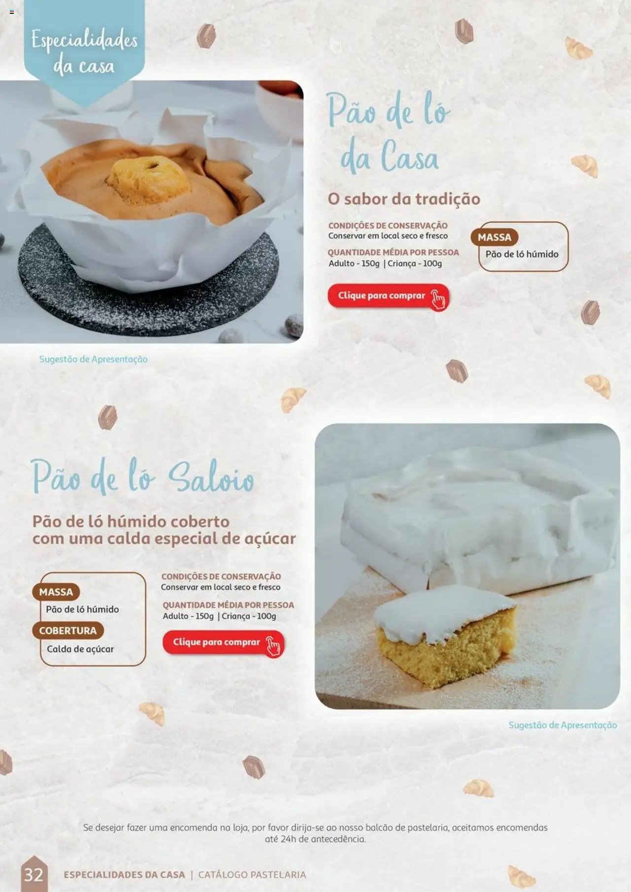 Auchan folheto a partir de 08/04/2024 Catálogo de Pastelaria (2024-04-08 - 2025-12-31) | 32