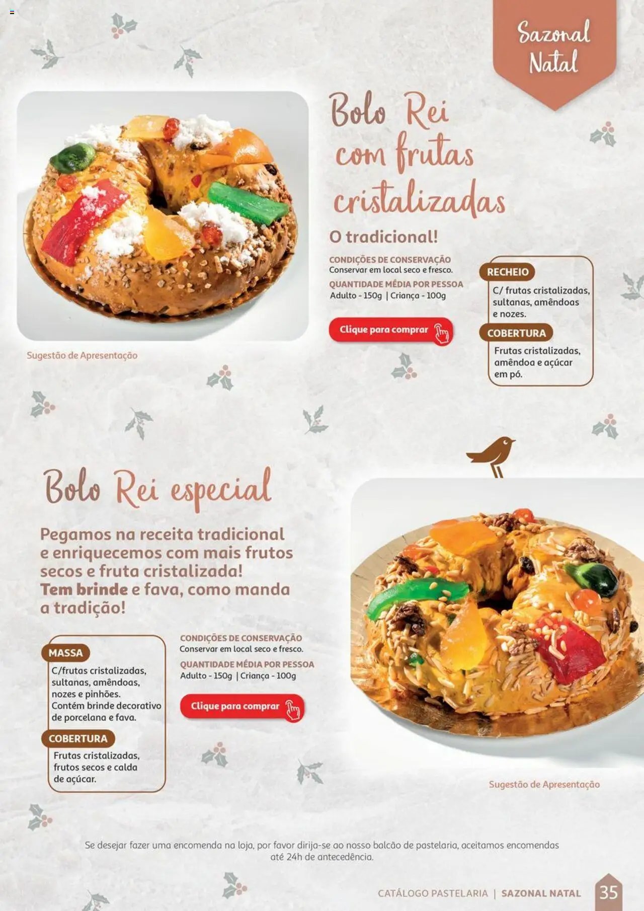 Auchan folheto a partir de 08/04/2024 Catálogo de Pastelaria (2024-04-08 - 2025-12-31) | 35