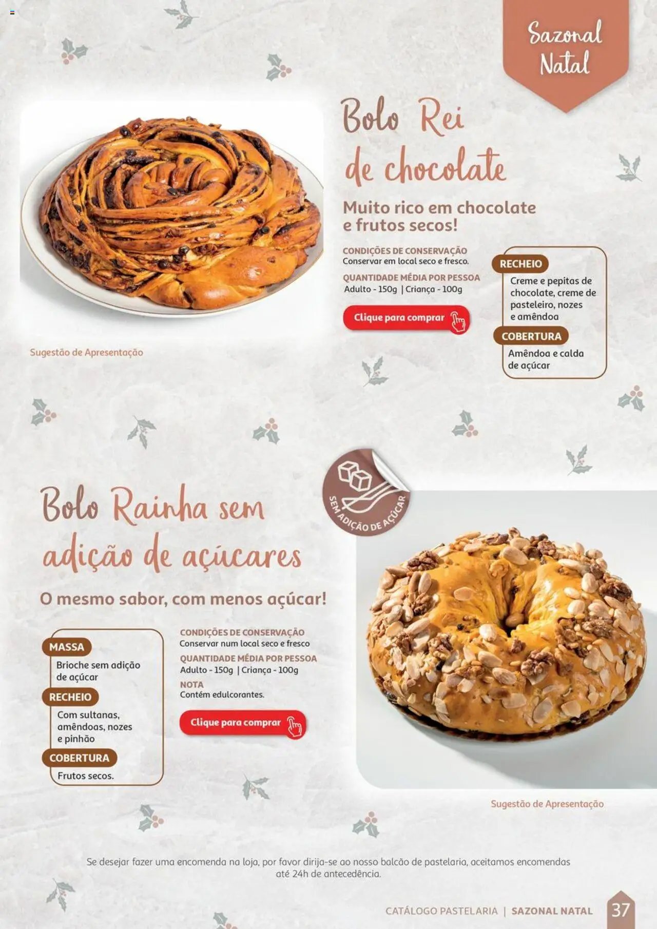 Auchan folheto a partir de 08/04/2024 Catálogo de Pastelaria (2024-04-08 - 2025-12-31) | 37