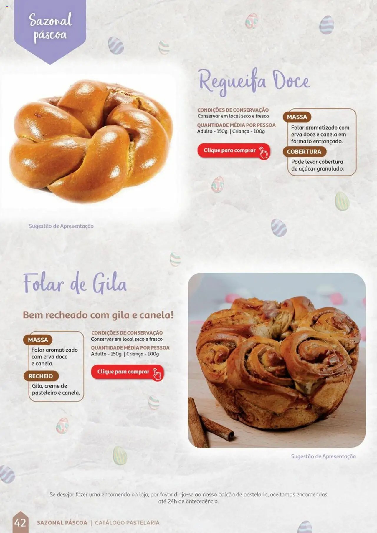 Auchan folheto a partir de 08/04/2024 Catálogo de Pastelaria (2024-04-08 - 2025-12-31) | 42