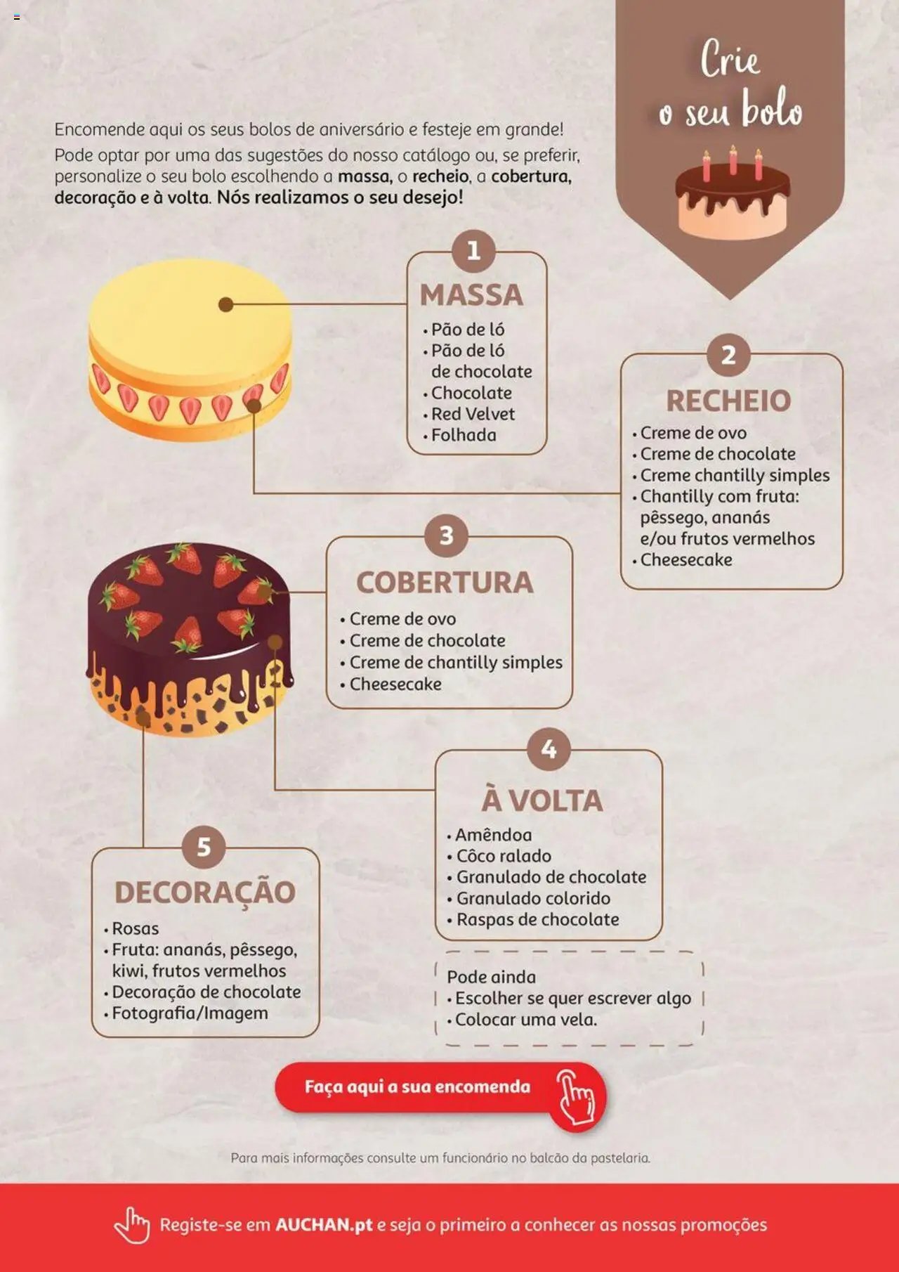 Auchan folheto a partir de 08/04/2024 Catálogo de Pastelaria (2024-04-08 - 2025-12-31) | 45