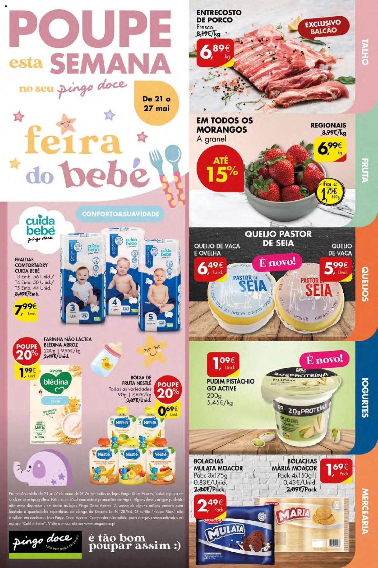 Pingo Doce folheto a partir de 21/05/2026 Pingo Doce Poupe Esta Semana Açores (2026-05-21 - 2026-05-27) | 1