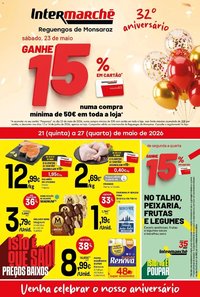 Intermarché folheto a partir de 21/05/2026 Isto é que são preços BAIXOS! (2026-05-21 - 2026-05-27)