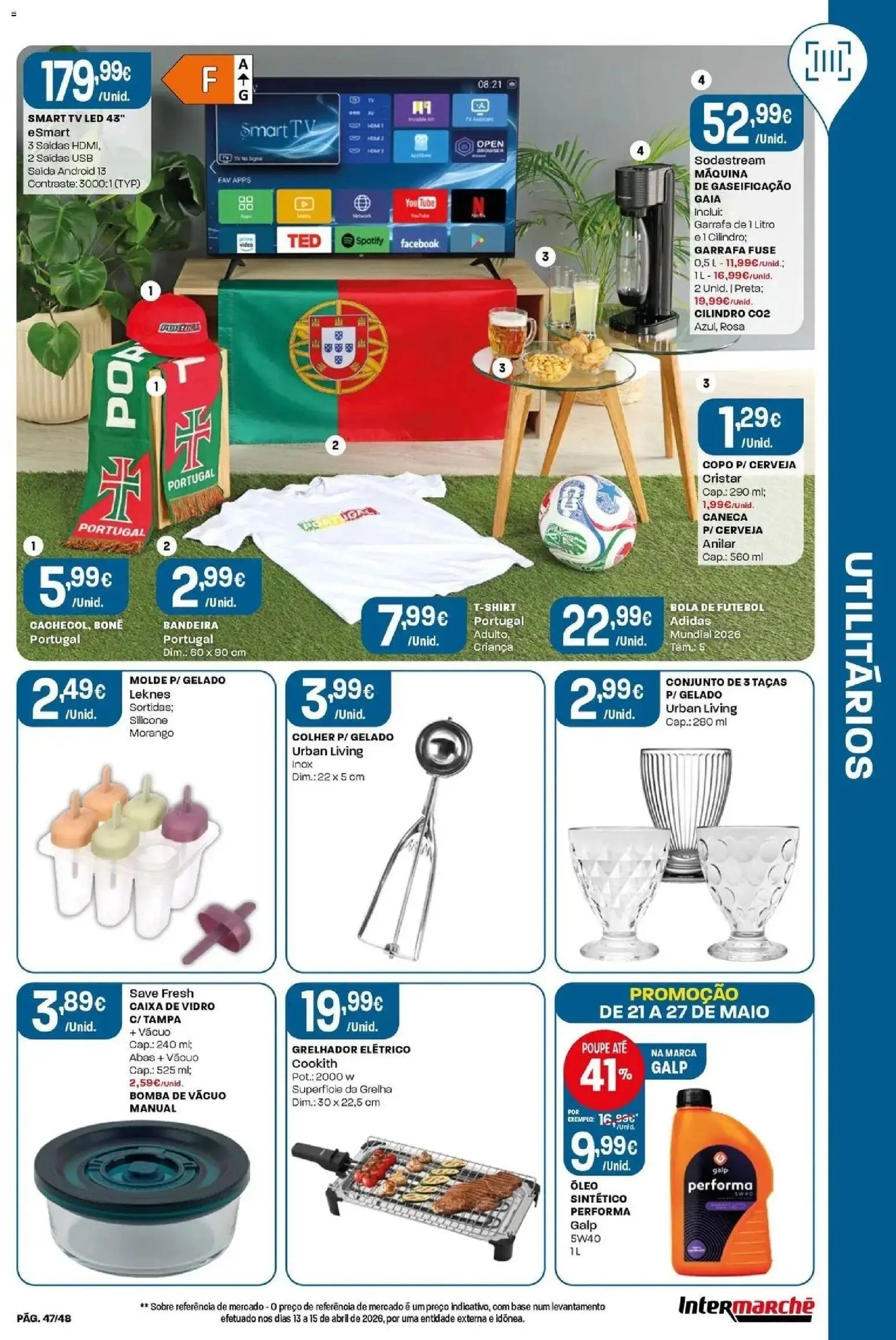 Intermarché folheto a partir de 21/05/2026 Isto é que são preços BAIXOS! (2026-05-21 - 2026-05-27) | 47