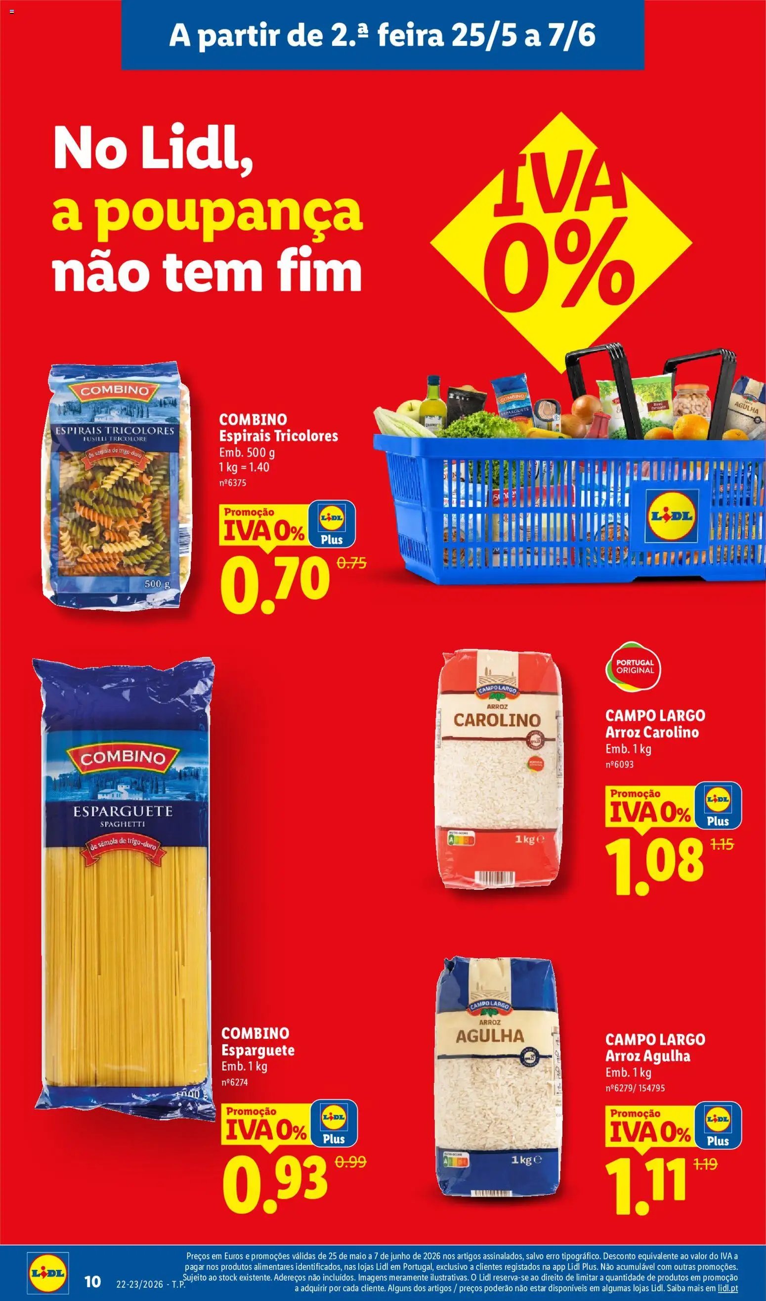 Lidl folheto a partir de 25/05/2026 Lidl Folheto Especial Iva 0% (2026-05-25 - 2026-06-07) | 10