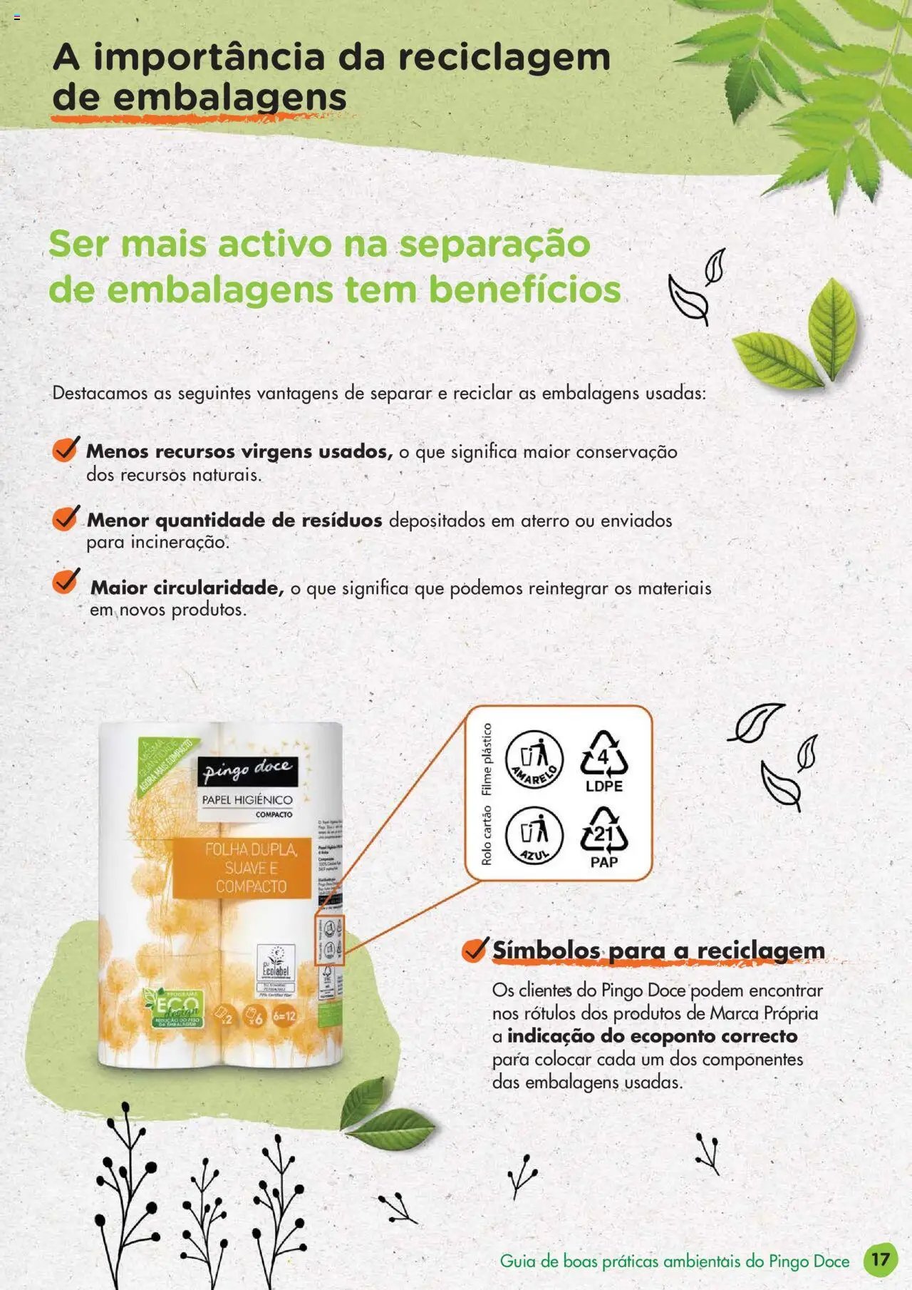 Pingo Doce folheto a partir de 24/02/2022 Guia de Boas Práticas Ambientais (2022-02-24) | 17