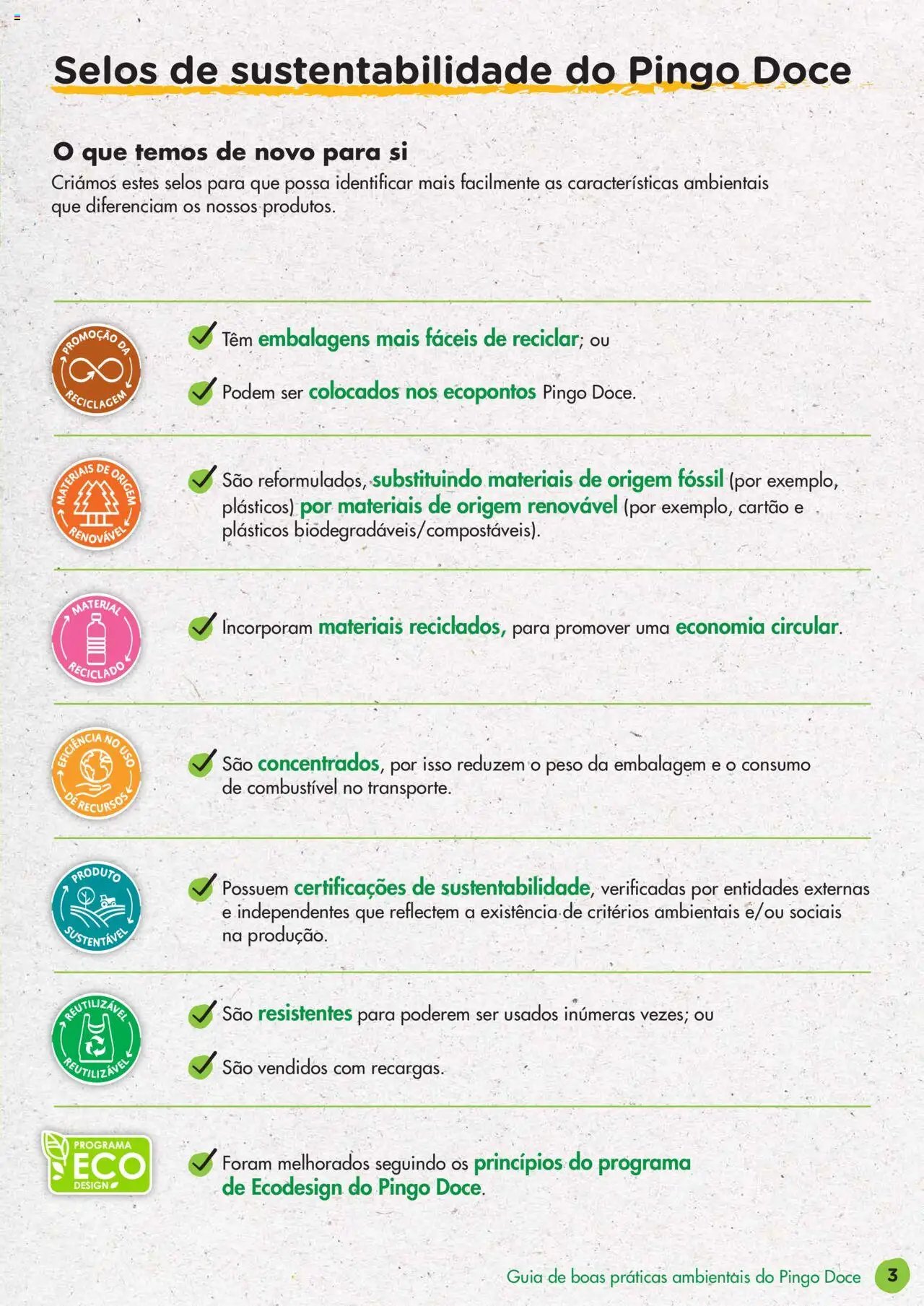 Pingo Doce folheto a partir de 24/02/2022 Guia de Boas Práticas Ambientais (2022-02-24) | 3