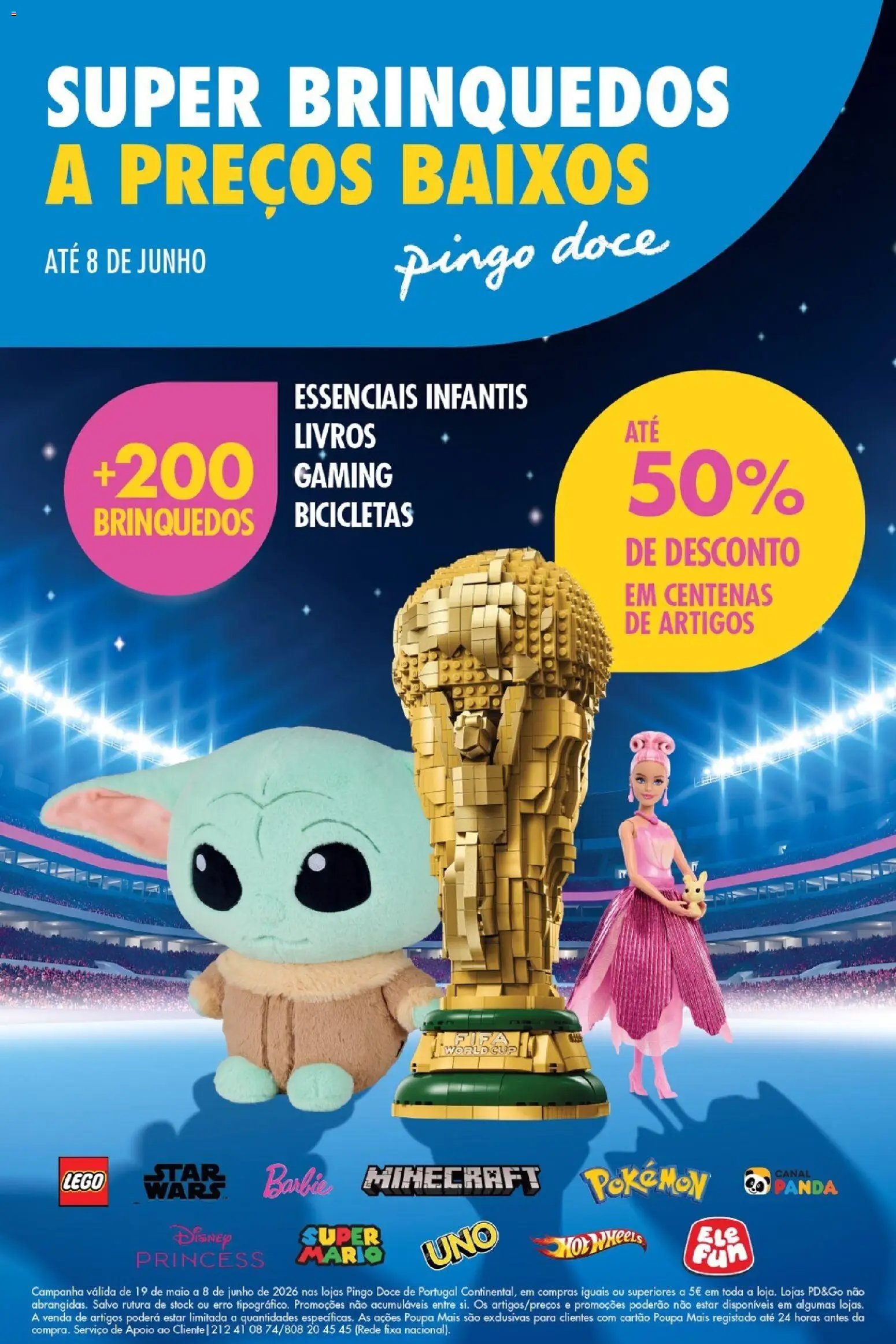 Pingo Doce folheto a partir de 19/05/2026 Pingo Doce Folheto Bazar Dia da Criança (2026-05-19 - 2026-06-08) | 1