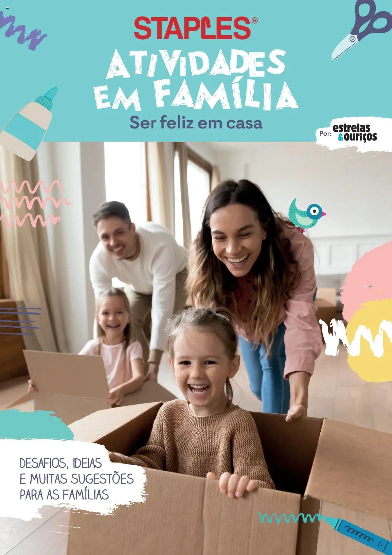 Staples folheto a partir de 06/04/2022 Atividades em Família (2022-04-06) | 1