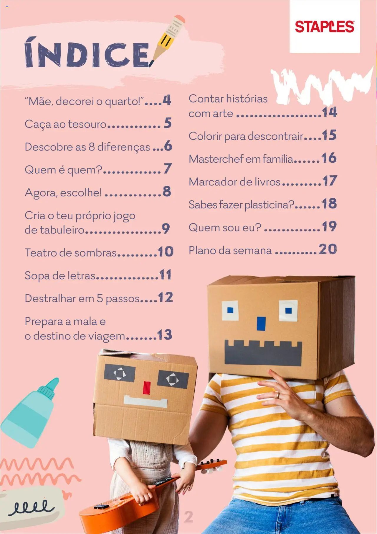 Staples folheto a partir de 06/04/2022 Atividades em Família (2022-04-06) | 2