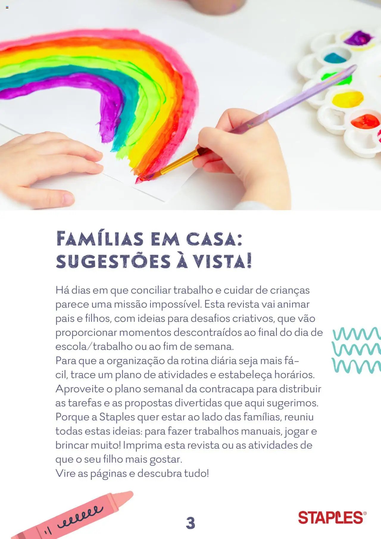 Staples folheto a partir de 06/04/2022 Atividades em Família (2022-04-06) | 3