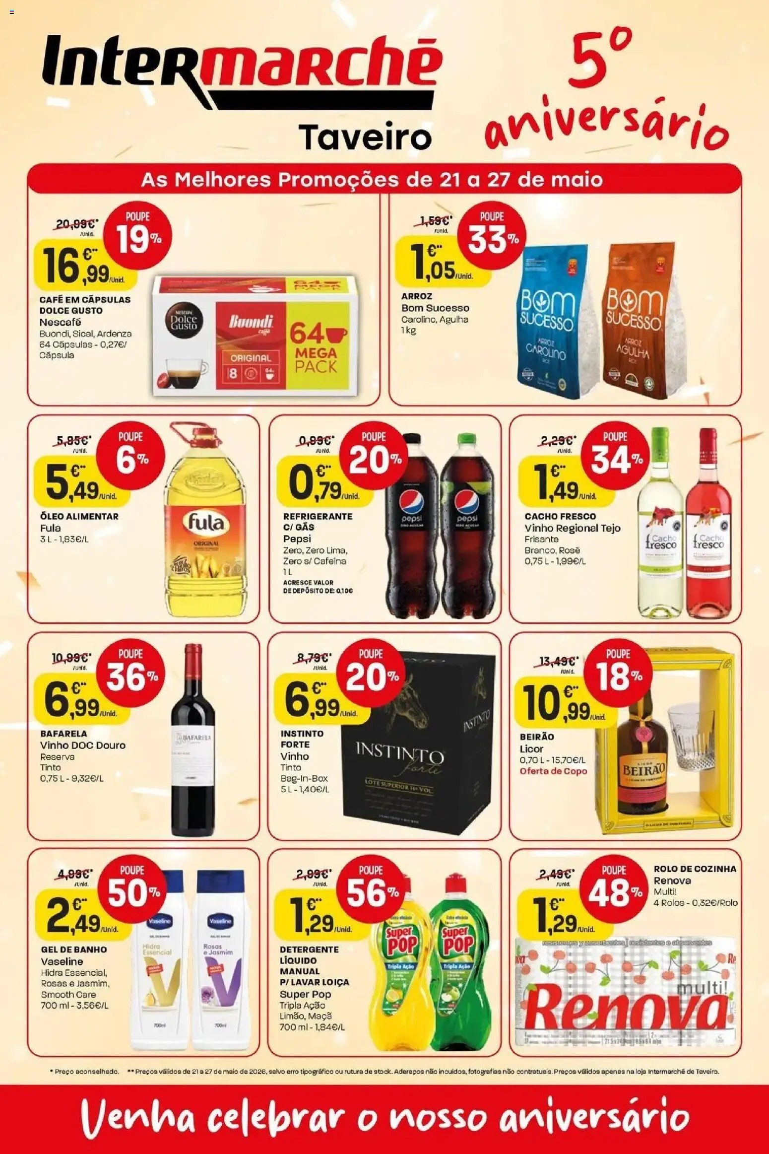Intermarché folheto a partir de 21/05/2026 Isto é que são preços BAIXOS! (2026-05-21 - 2026-05-27) | 51