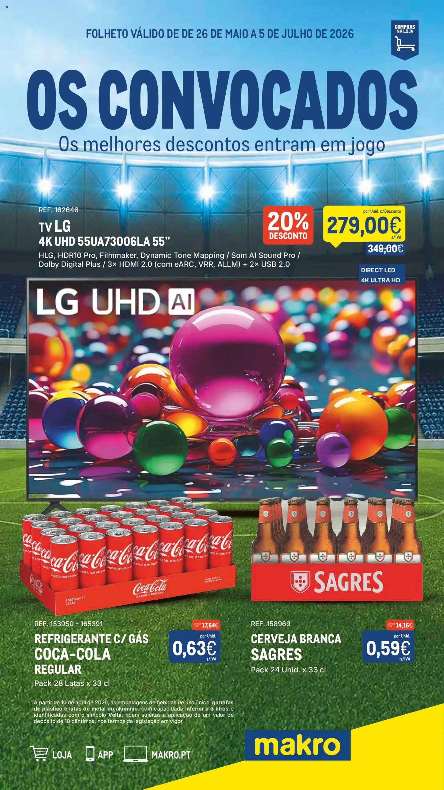 Makro folheto a partir de 26/05/2026 Makro Os Convocados (2026-05-26 - 2026-07-05) | 1