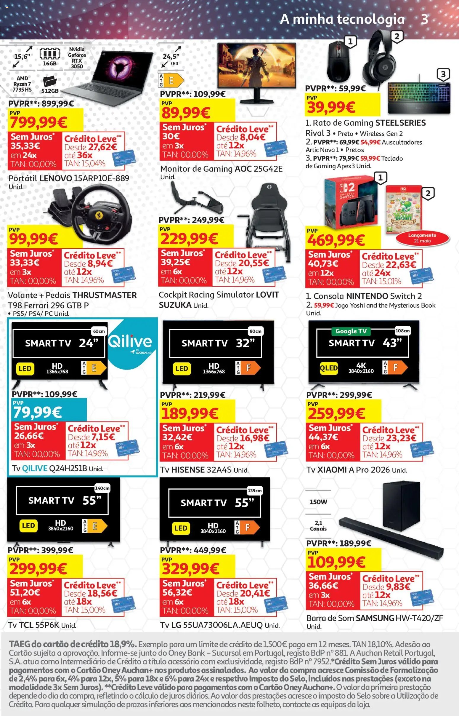 Auchan folheto a partir de 22/05/2026 Auchan Vida no Exterior + Dia da Criança (2026-05-22 - 2026-06-01) | 34