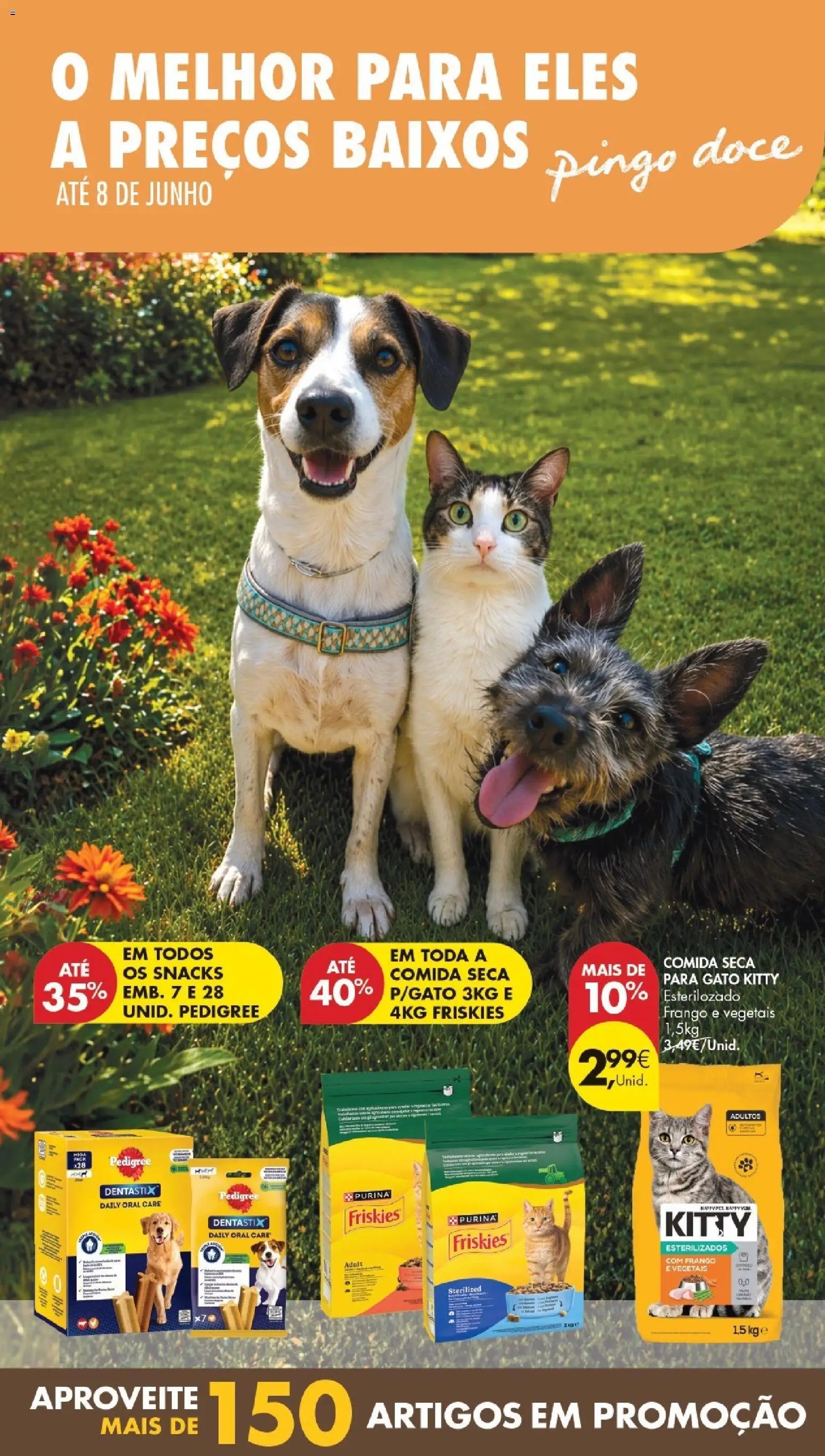Pingo Doce folheto a partir de 26/05/2026 Pingo Doce Folheto Petfood (2026-05-26 - 2026-06-08) | 1