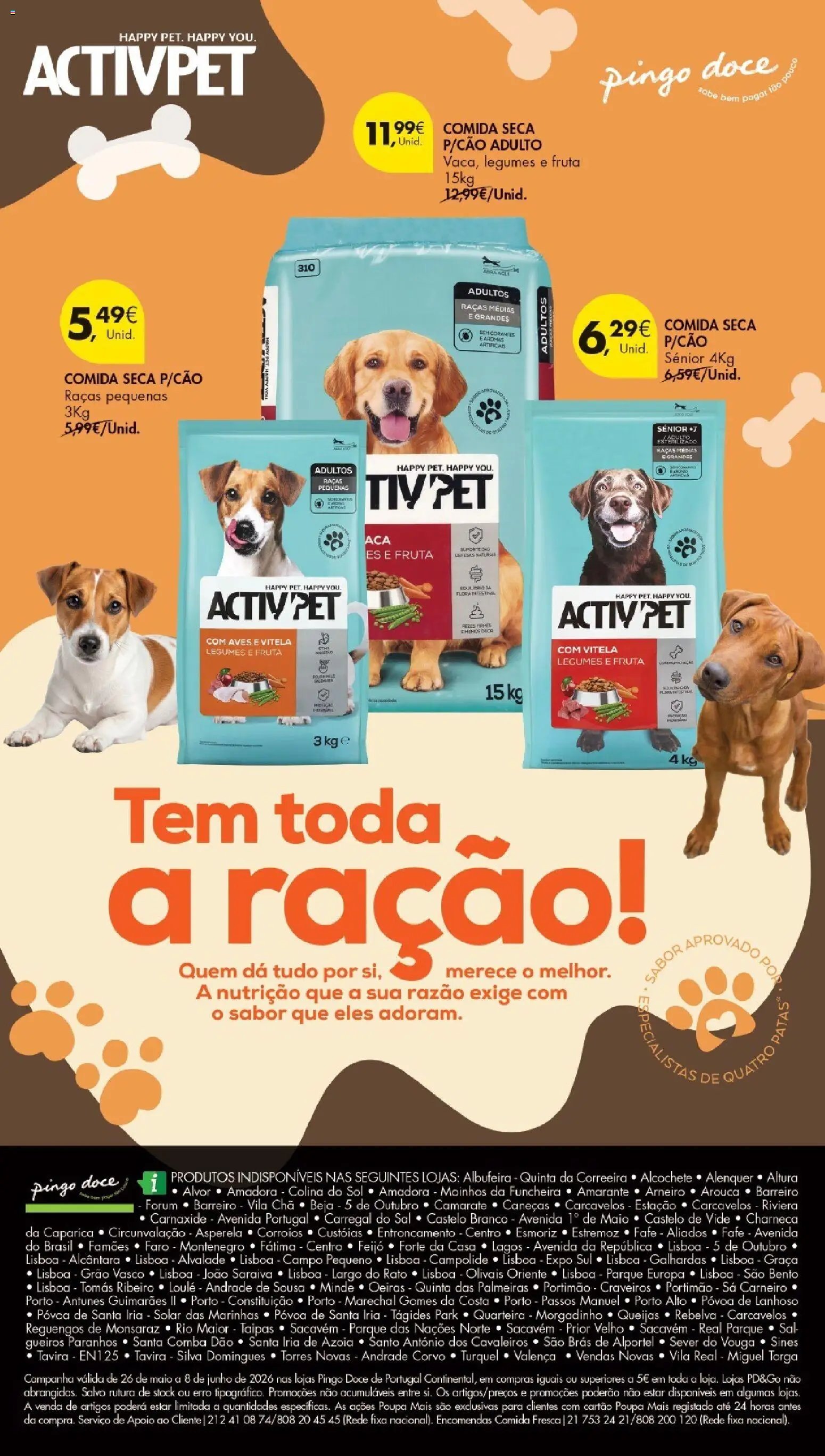 Pingo Doce folheto a partir de 26/05/2026 Pingo Doce Folheto Petfood (2026-05-26 - 2026-06-08) | 12