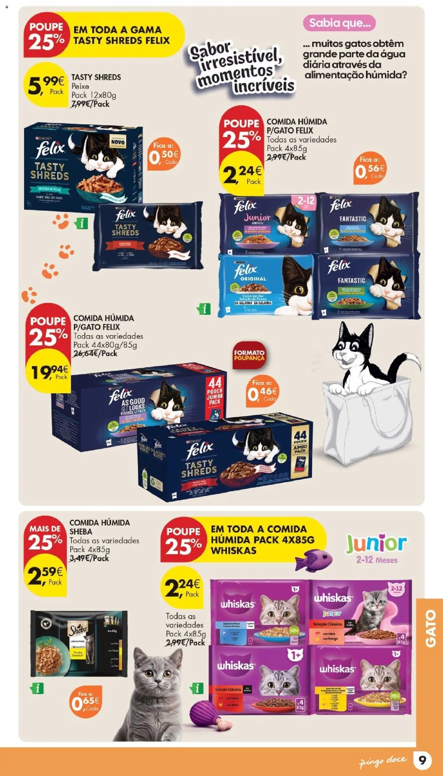 Pingo Doce folheto a partir de 26/05/2026 Pingo Doce Folheto Petfood (2026-05-26 - 2026-06-08) | 9