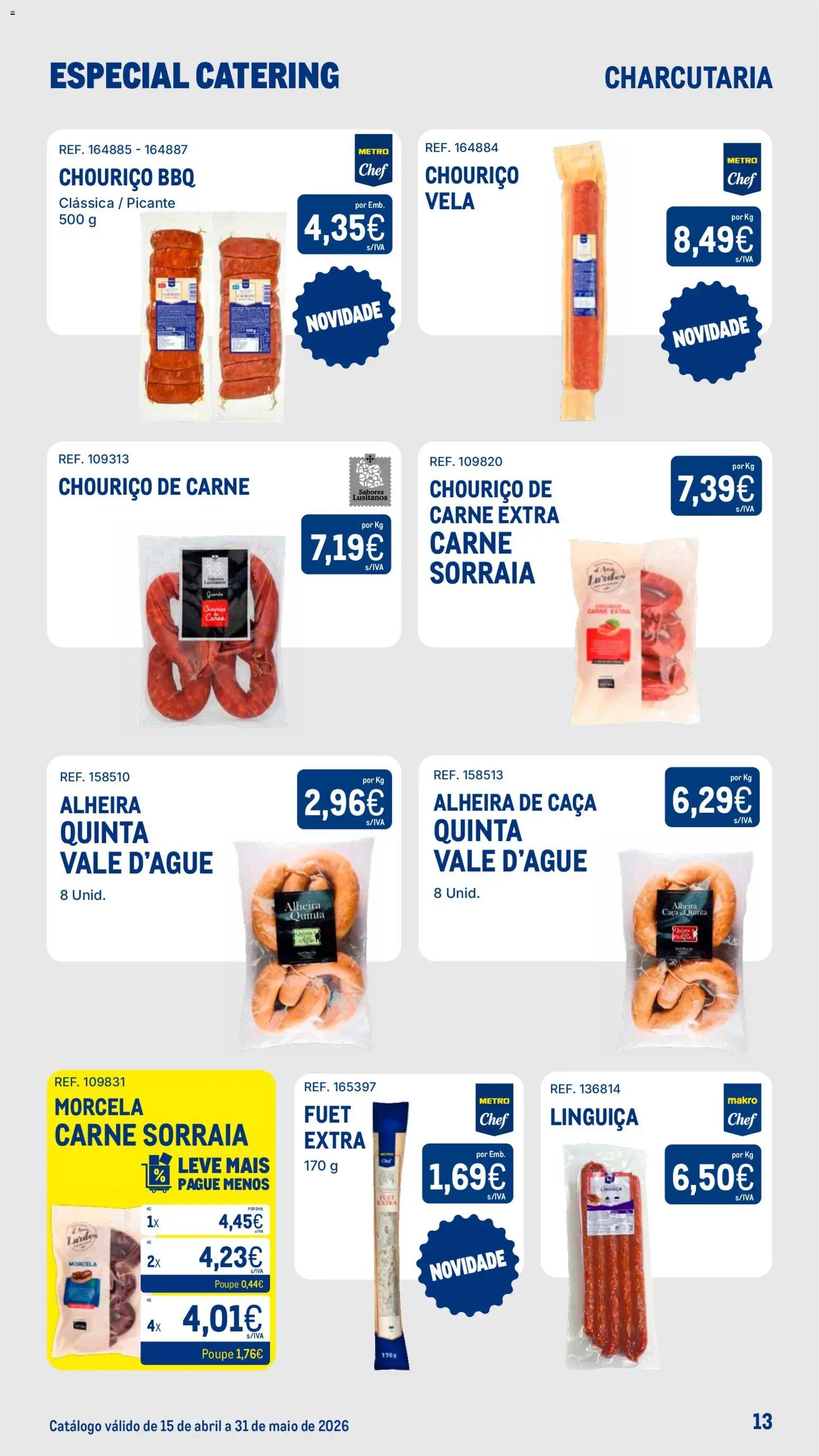 Makro folheto a partir de 15/04/2026 Makro Especial Catering (2026-04-15 - 2026-05-31) | 13