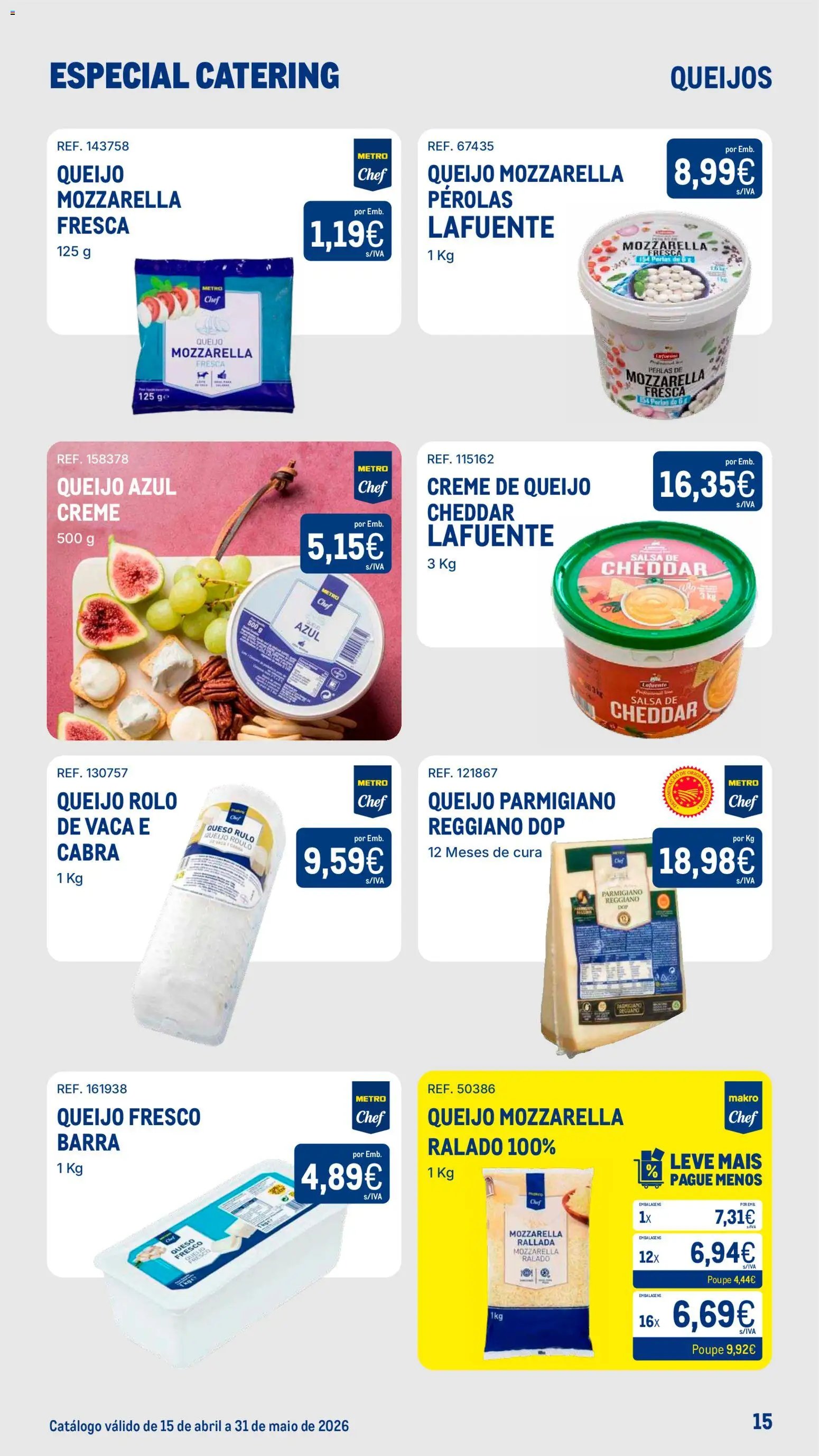 Makro folheto a partir de 15/04/2026 Makro Especial Catering (2026-04-15 - 2026-05-31) | 15