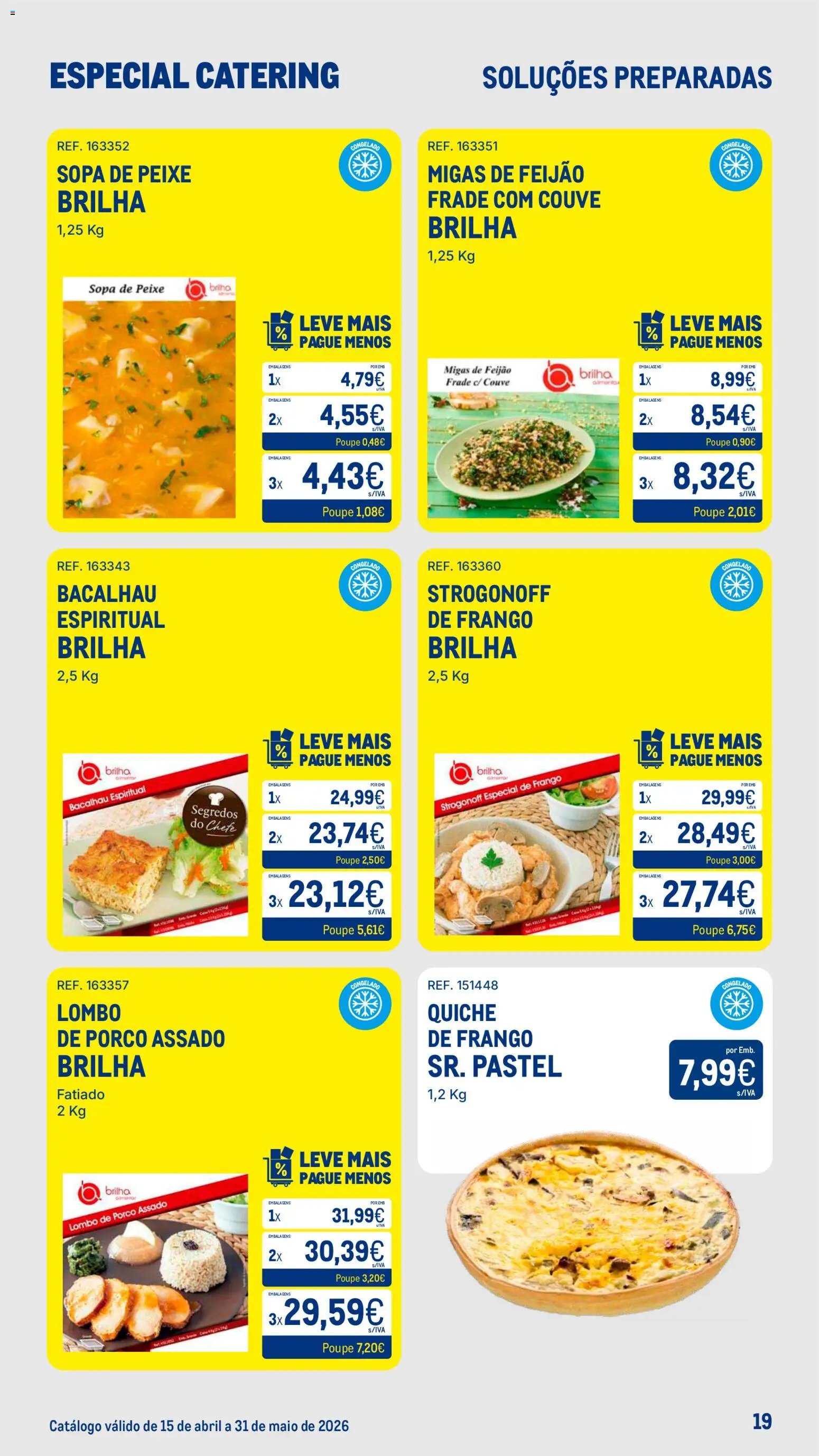 Makro folheto a partir de 15/04/2026 Makro Especial Catering (2026-04-15 - 2026-05-31) | 19