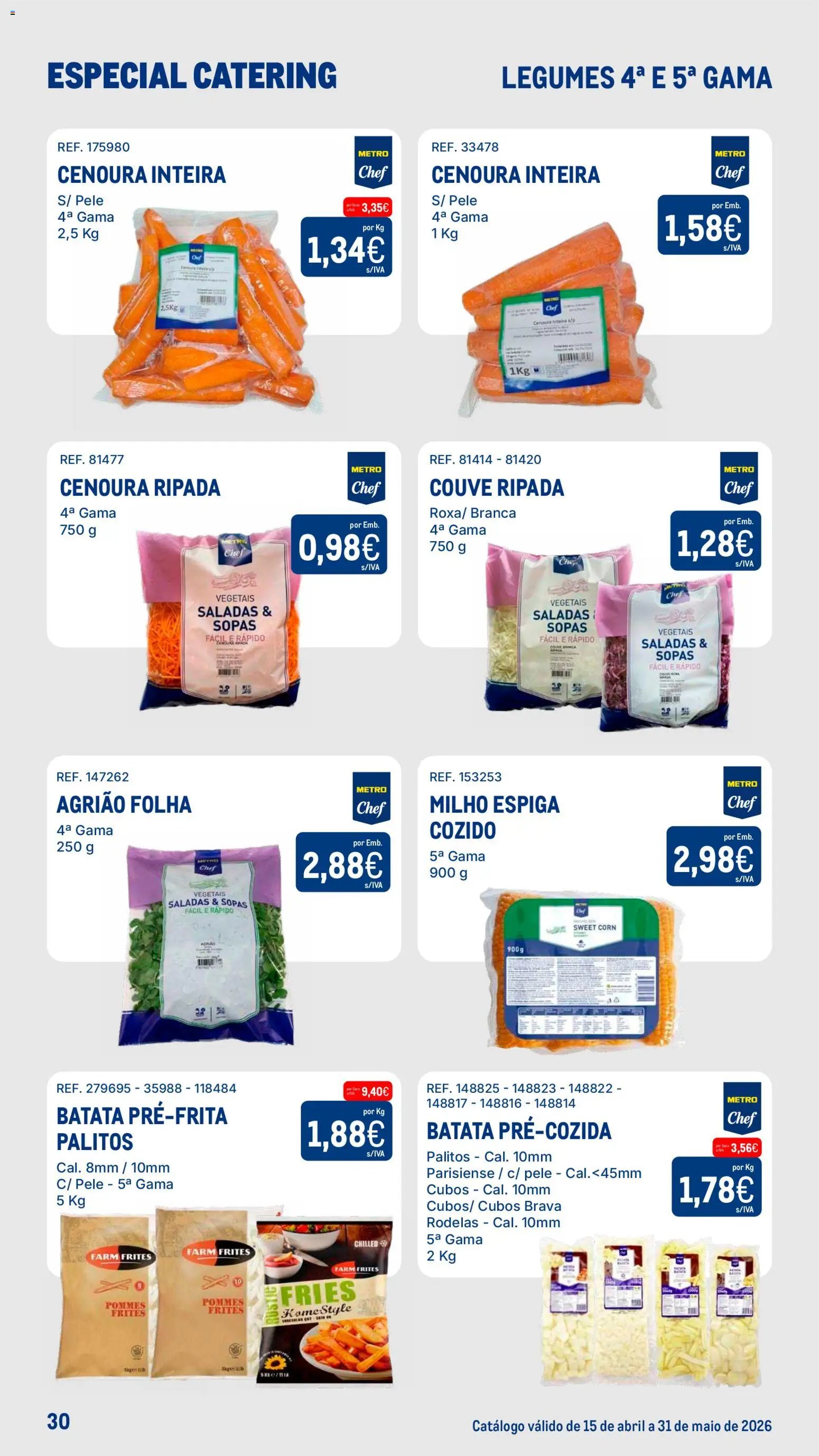 Makro folheto a partir de 15/04/2026 Makro Especial Catering (2026-04-15 - 2026-05-31) | 30