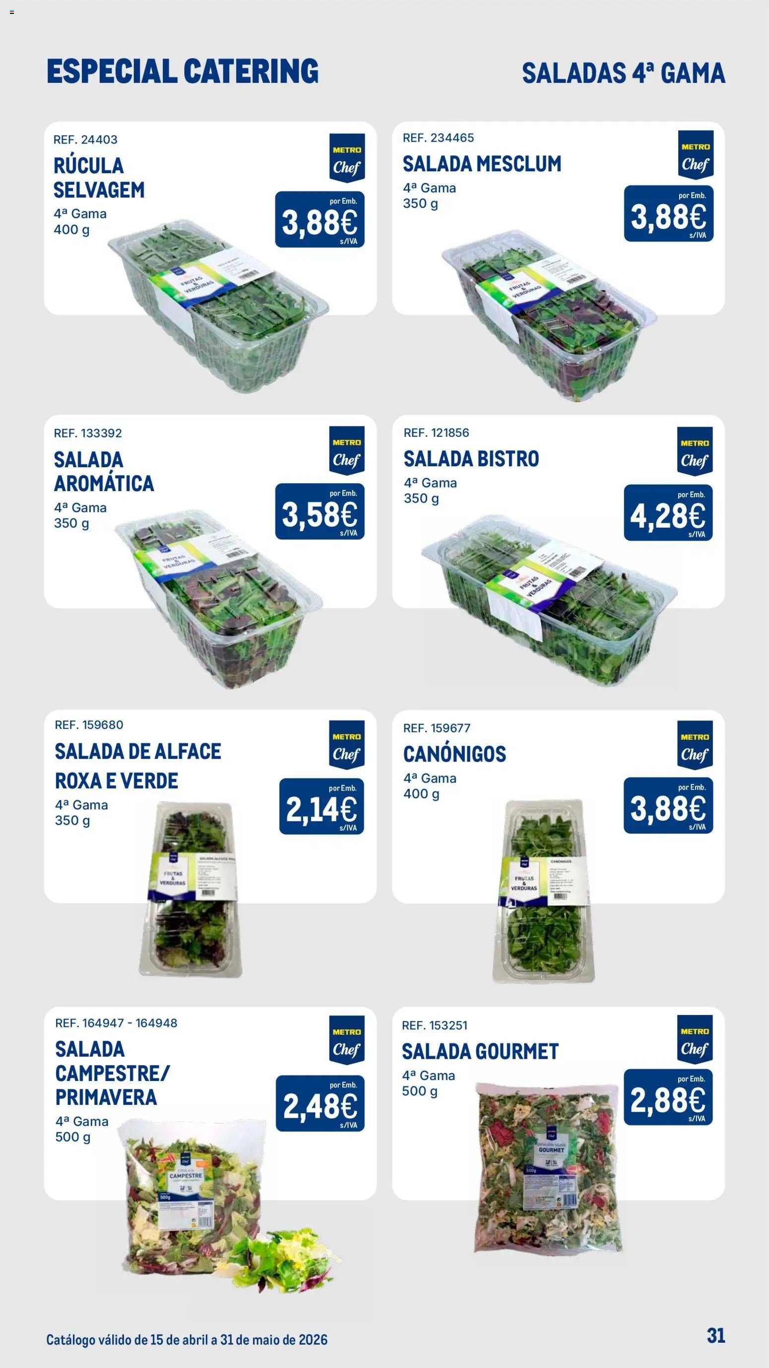 Makro folheto a partir de 15/04/2026 Makro Especial Catering (2026-04-15 - 2026-05-31) | 31