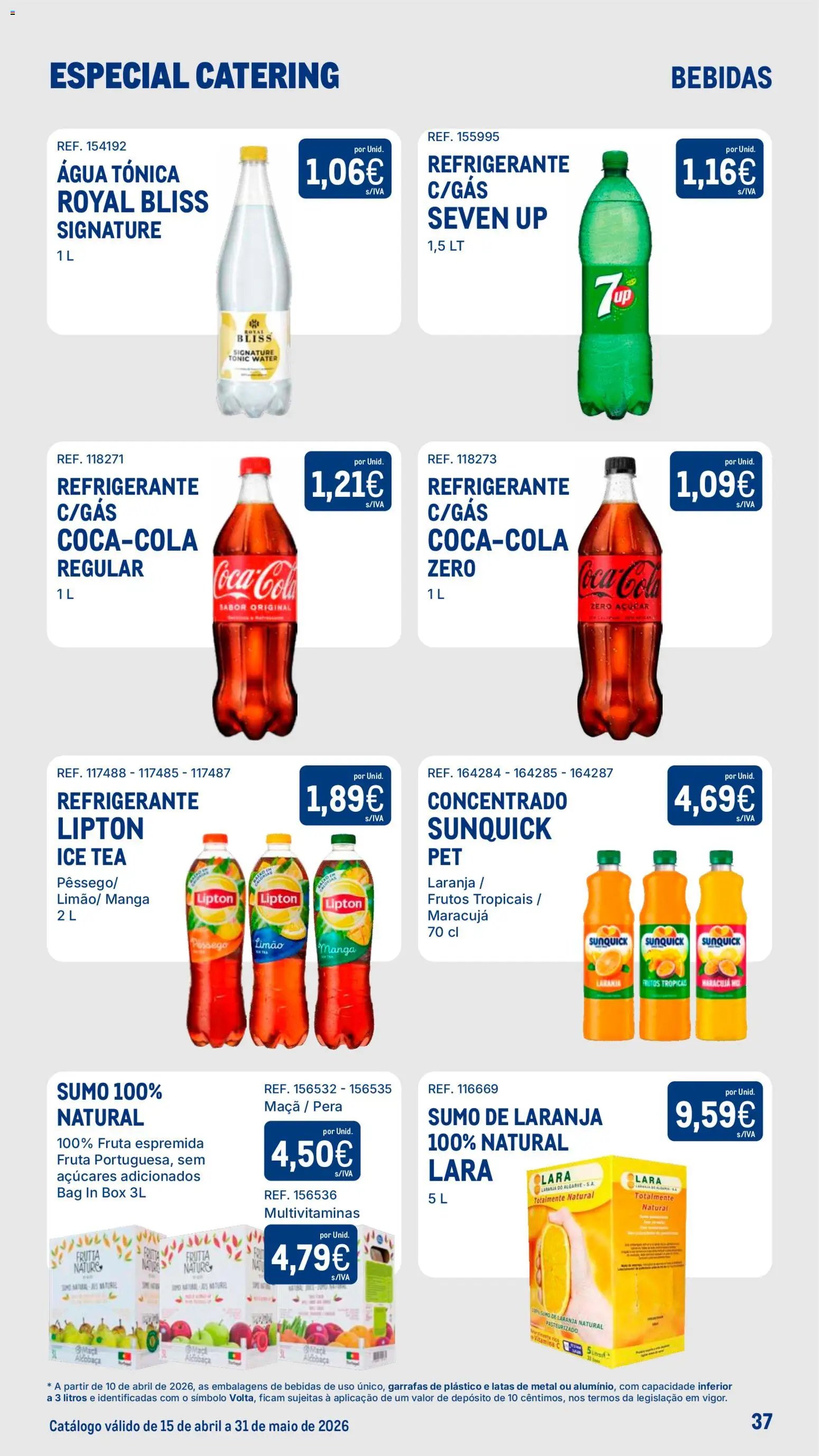 Makro folheto a partir de 15/04/2026 Makro Especial Catering (2026-04-15 - 2026-05-31) | 37
