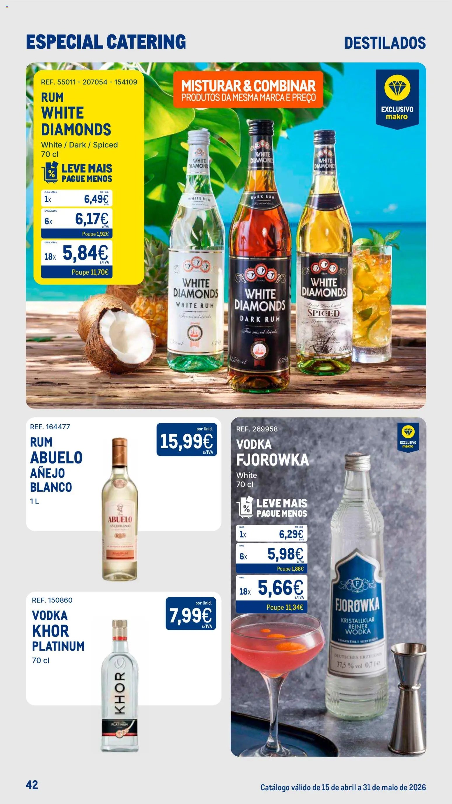 Makro folheto a partir de 15/04/2026 Makro Especial Catering (2026-04-15 - 2026-05-31) | 42