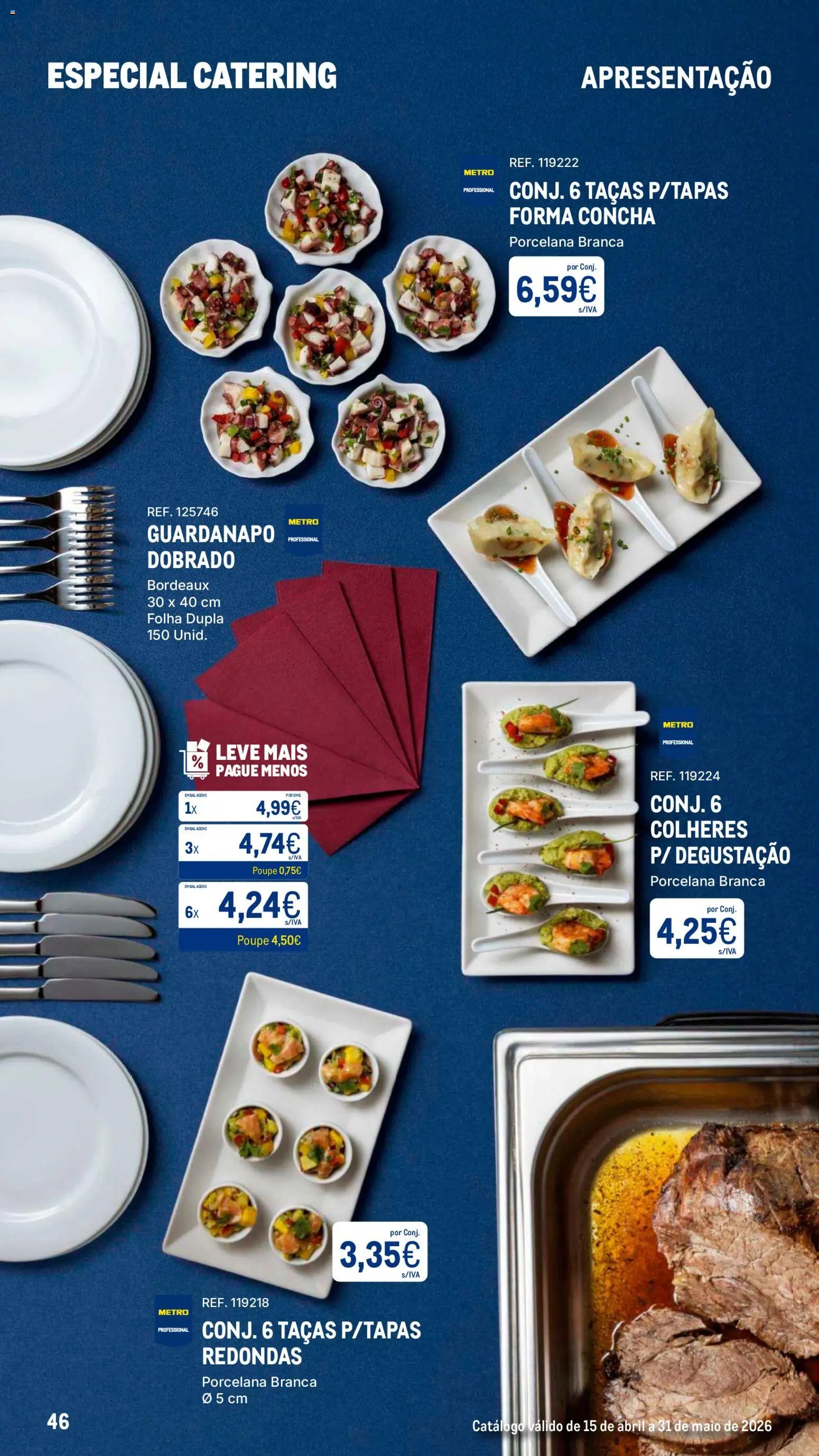 Makro folheto a partir de 15/04/2026 Makro Especial Catering (2026-04-15 - 2026-05-31) | 46