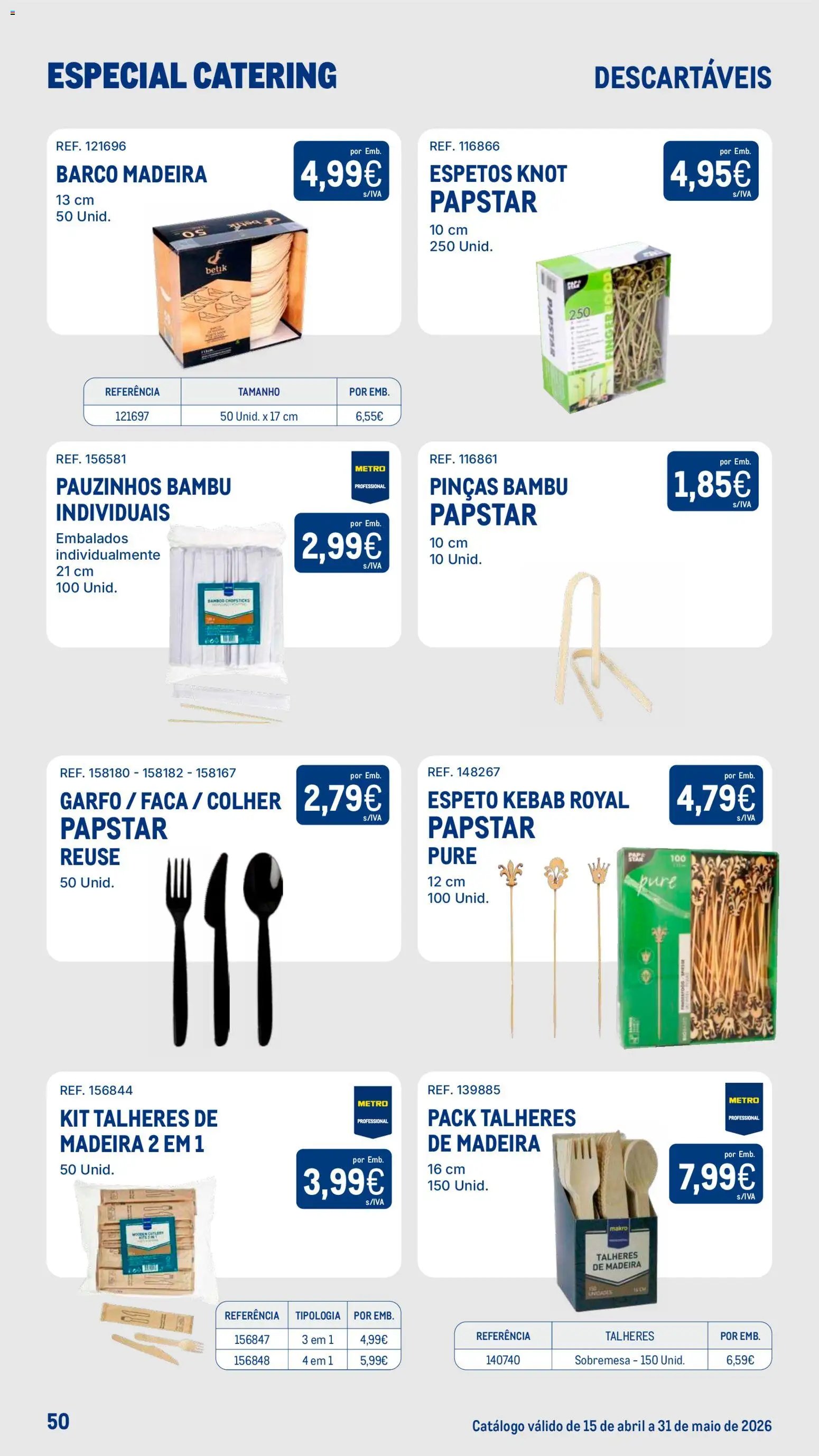 Makro folheto a partir de 15/04/2026 Makro Especial Catering (2026-04-15 - 2026-05-31) | 50