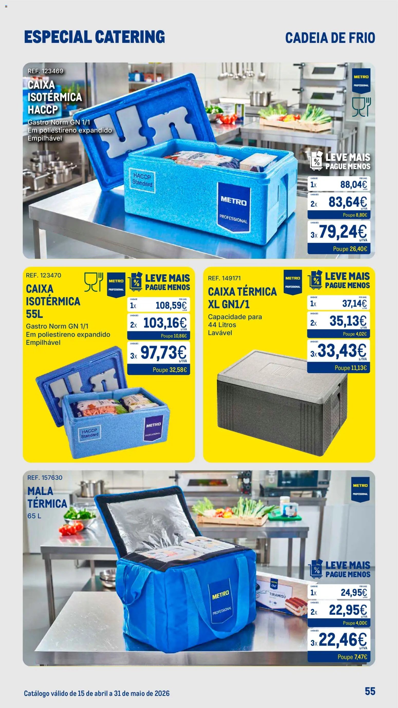 Makro folheto a partir de 15/04/2026 Makro Especial Catering (2026-04-15 - 2026-05-31) | 55