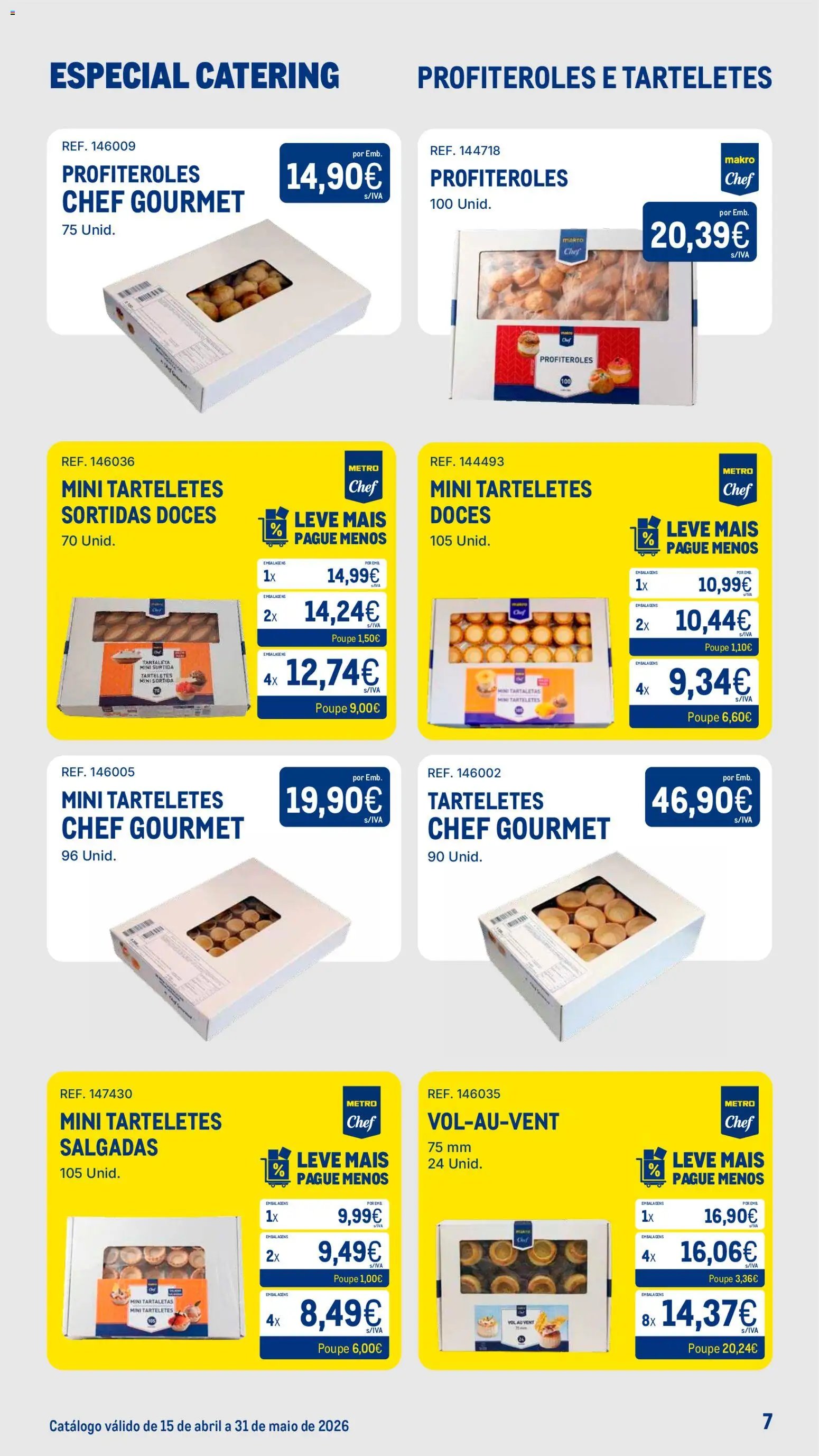 Makro folheto a partir de 15/04/2026 Makro Especial Catering (2026-04-15 - 2026-05-31) | 7