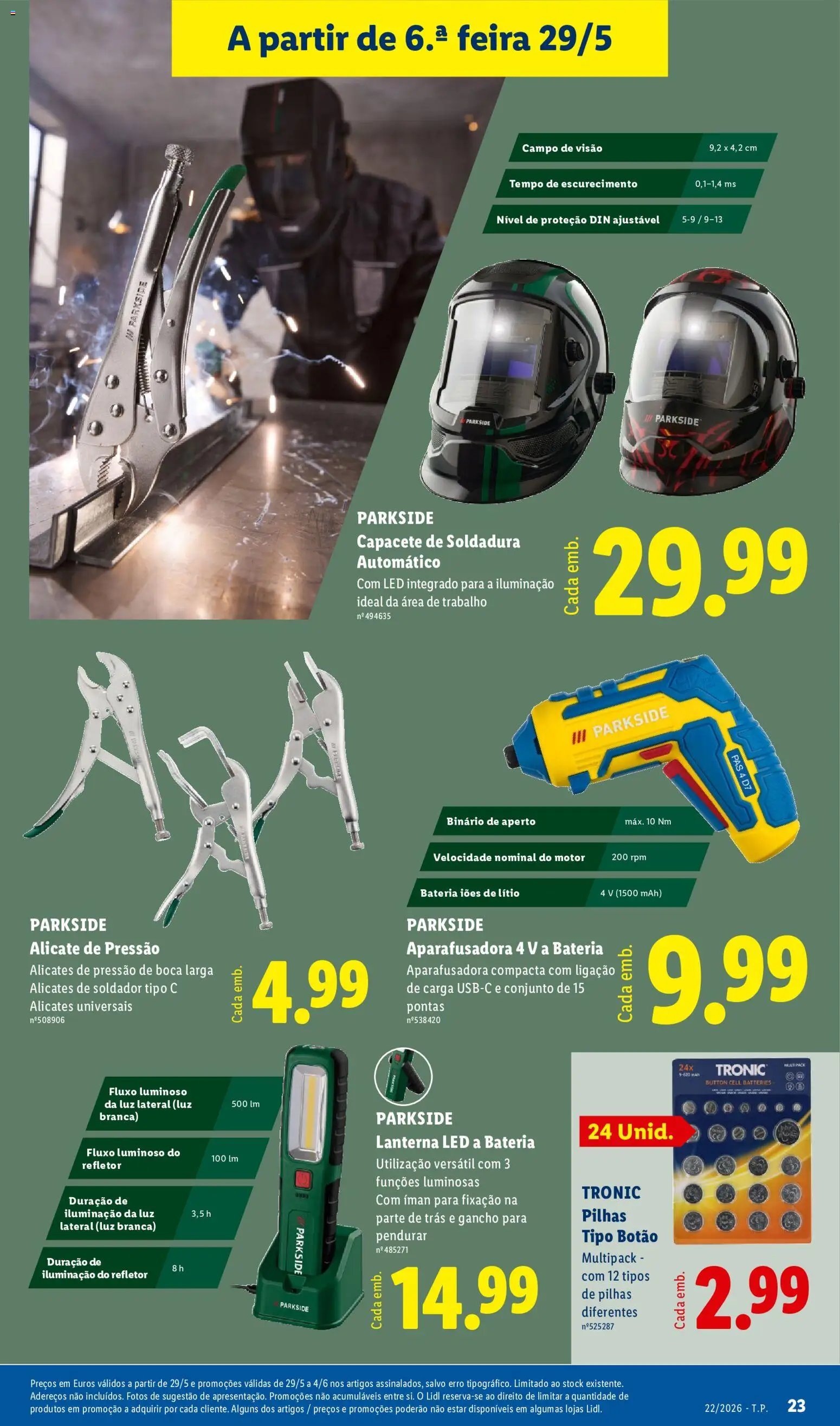 Lidl folheto a partir de 25/05/2026 Lidl Novidades (2026-05-25 - 2026-05-31) | 23