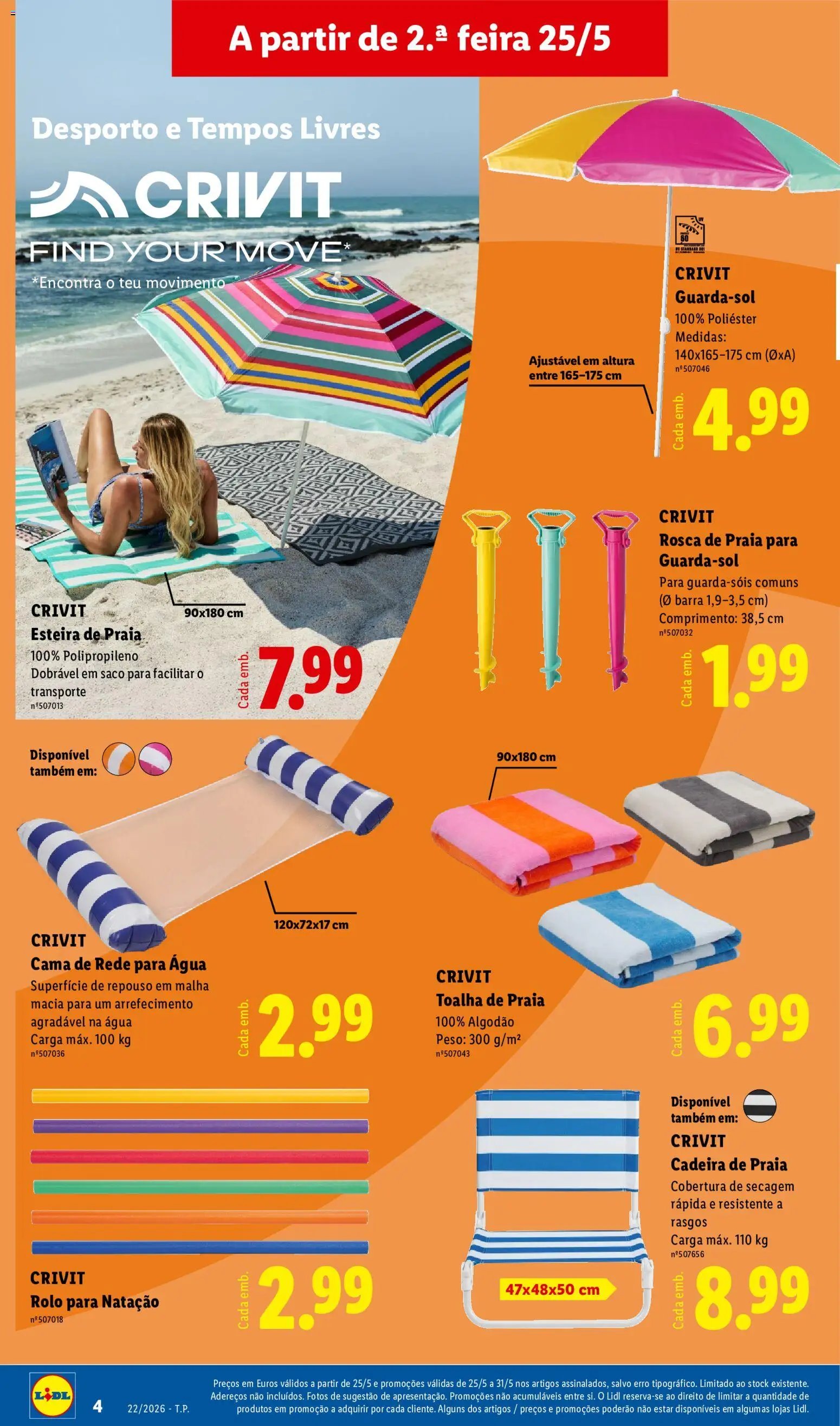 Lidl folheto a partir de 25/05/2026 Lidl Novidades (2026-05-25 - 2026-05-31) | 4
