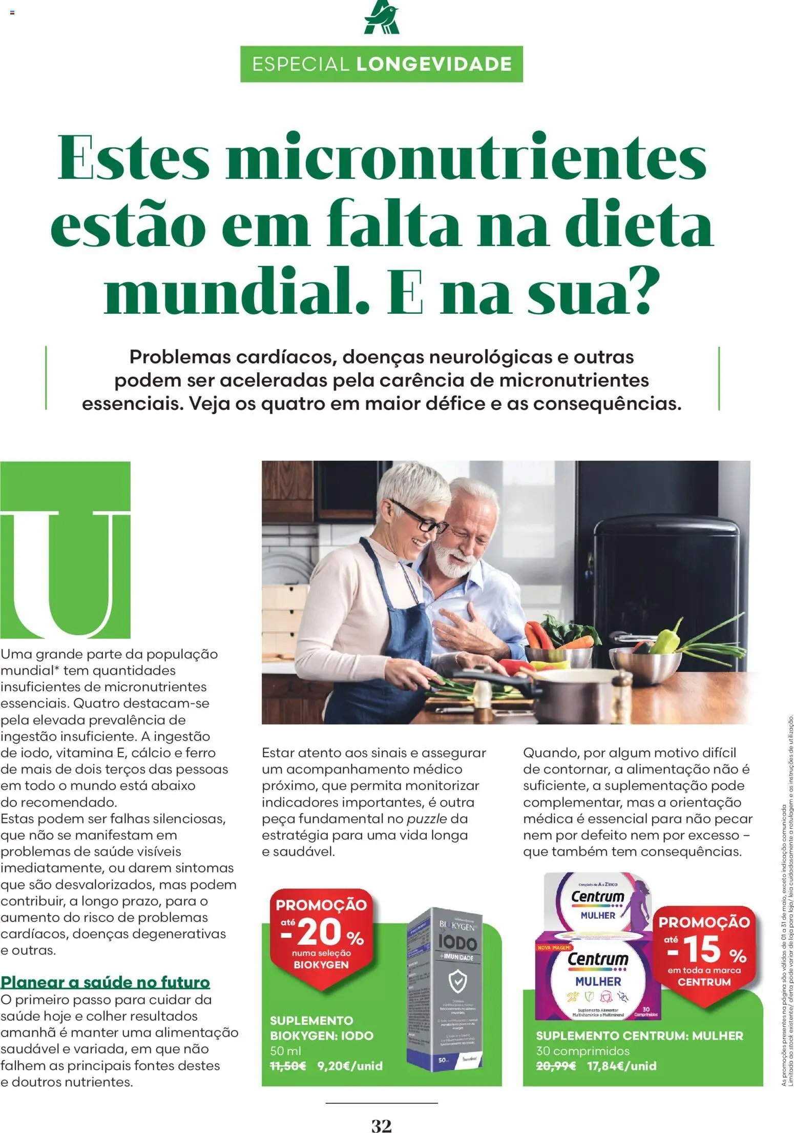 Auchan folheto a partir de 01/05/2026 Auchan Beleza e Longevidade (2026-05-01 - 2026-05-31) | 32