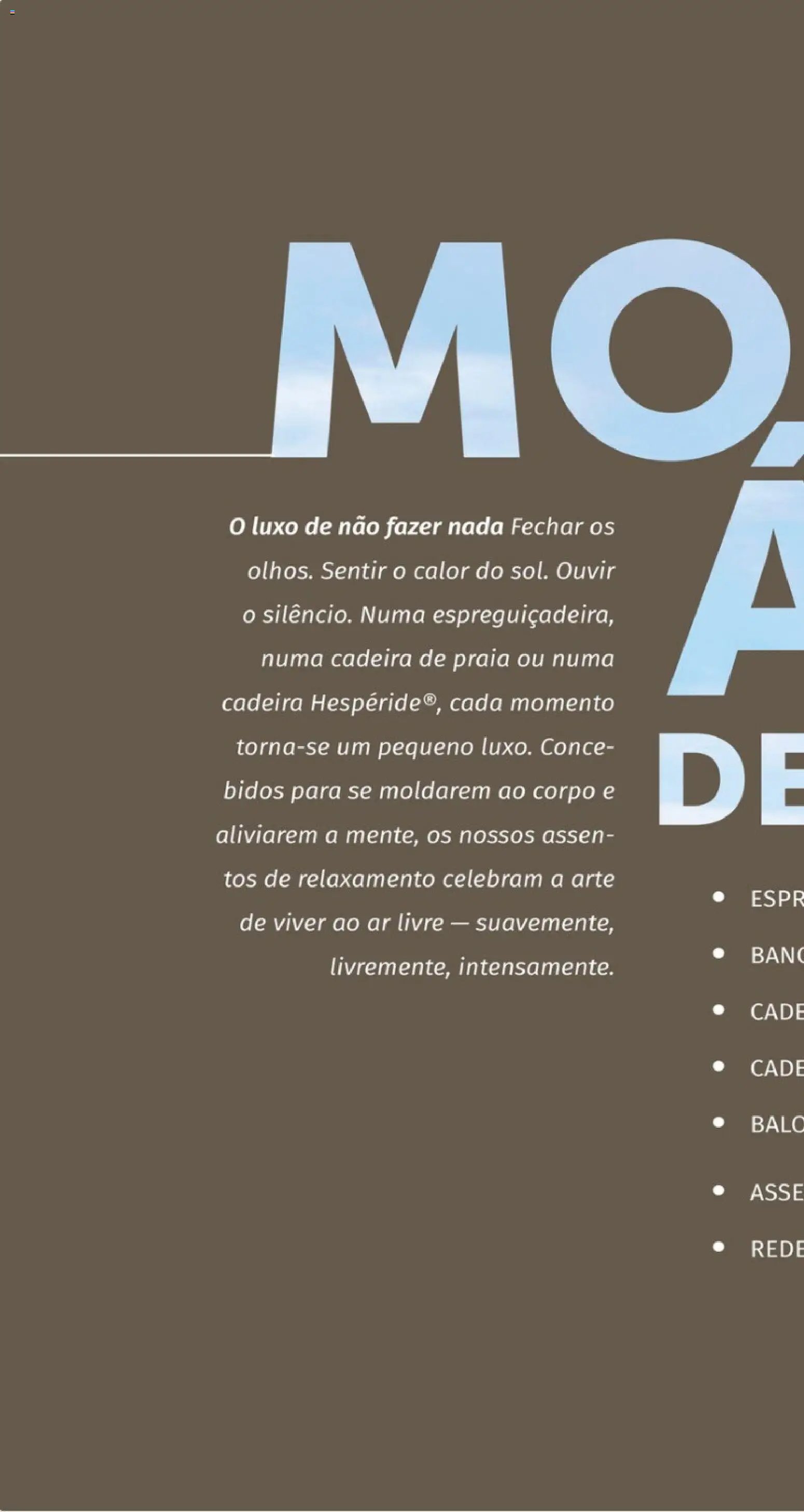 Hôma folheto a partir de 11/05/2026 Hôma - Catálogo Hespéride (2026-05-11) | 426