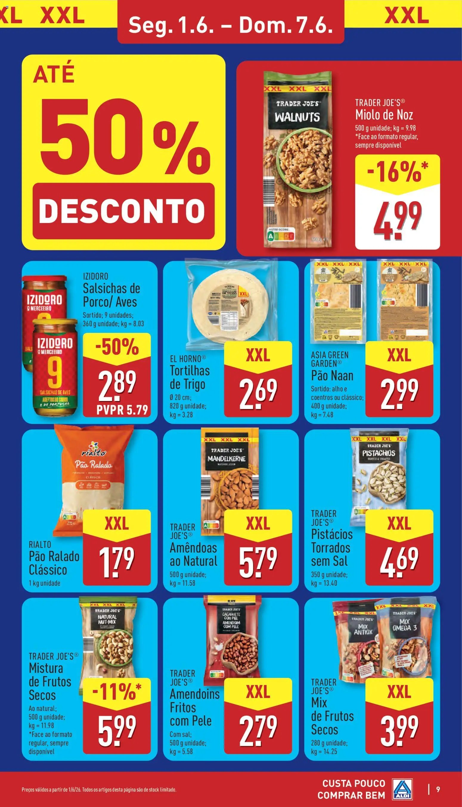 Aldi folheto a partir de 01/06/2026 Aldi Folheto (2026-06-01 - 2026-06-07) | 9