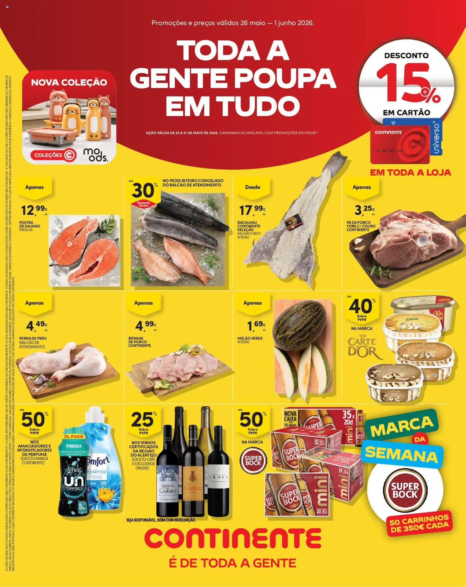 Continente folheto a partir de 26/05/2026 Continente Madeira (2026-05-26 - 2026-06-01) | 1