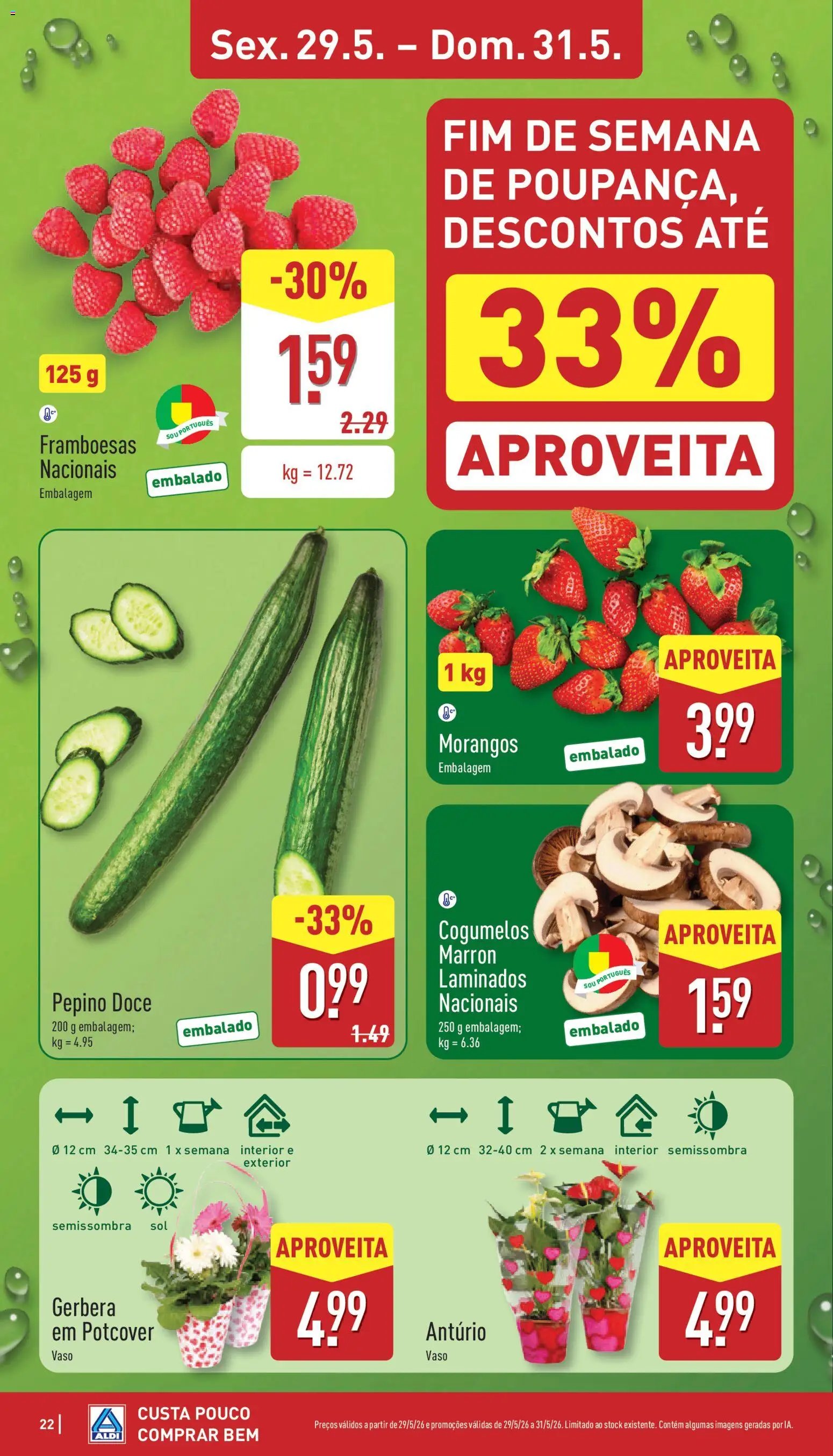 Aldi folheto a partir de 25/05/2026 Aldi Folheto (2026-05-25 - 2026-05-31) | 22