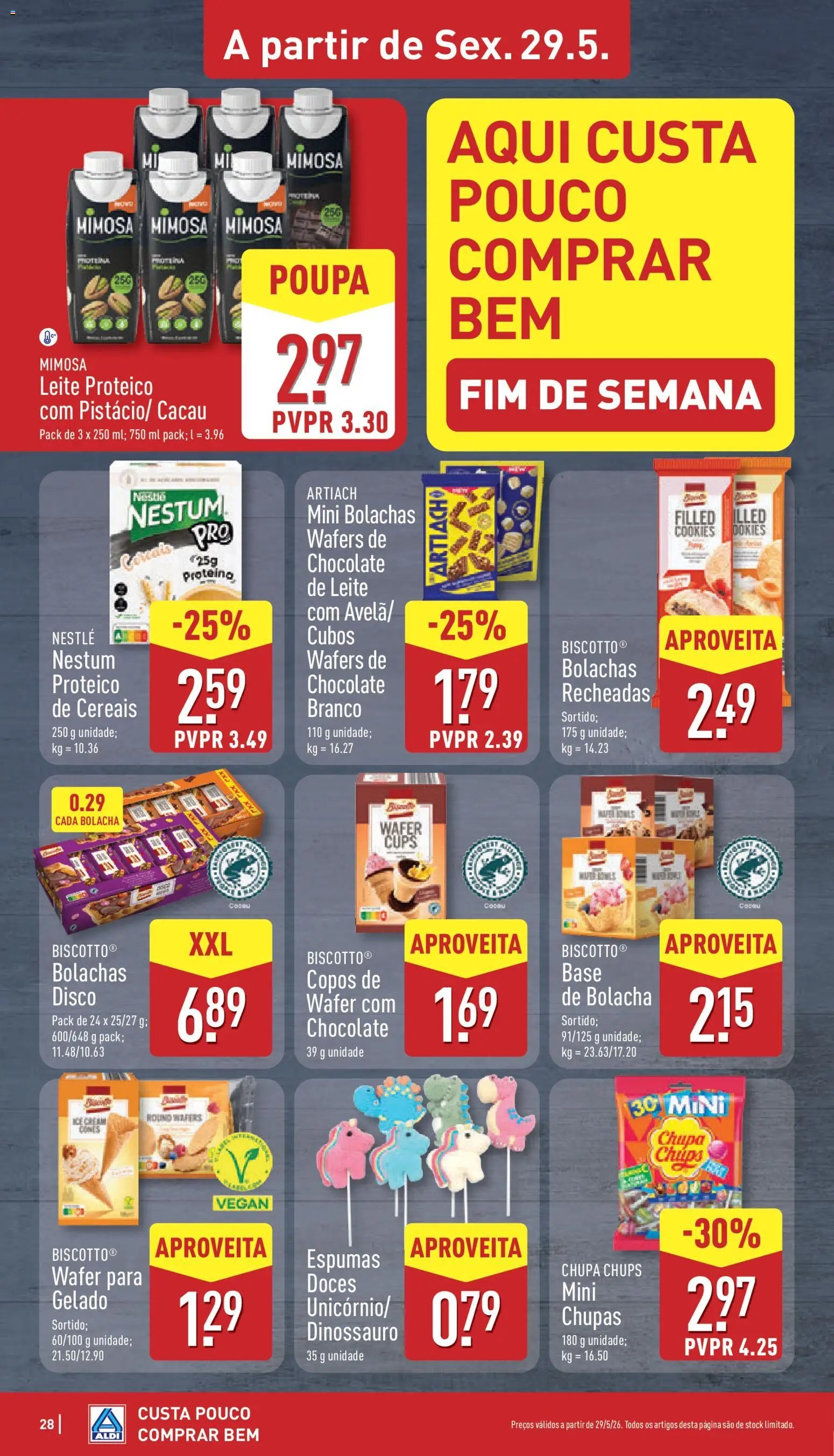 Aldi folheto a partir de 25/05/2026 Aldi Folheto (2026-05-25 - 2026-05-31) | 28