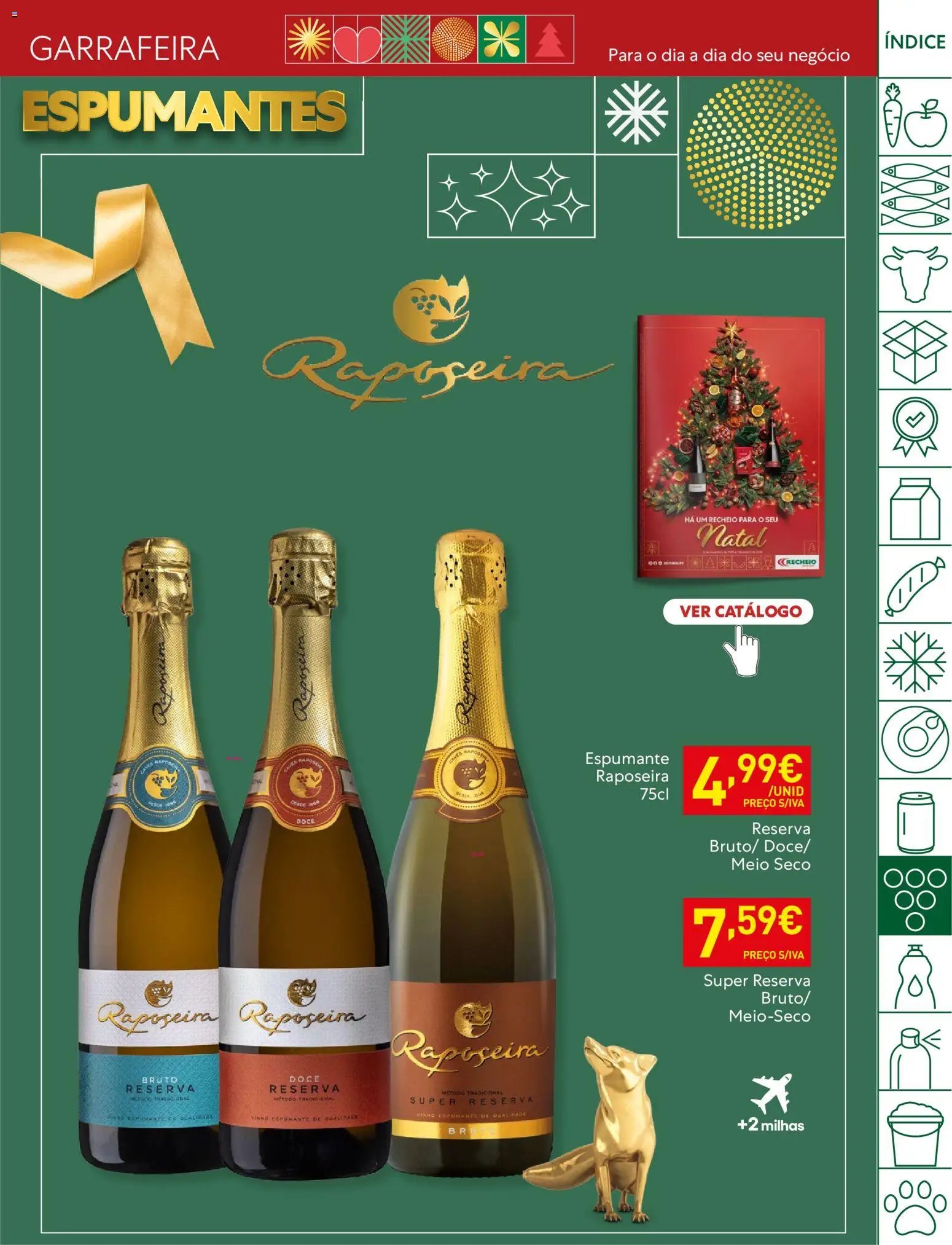 Recheio folheto a partir de 25/12/2025 Folheto (2025-12-25 - 2026-12-01) | 31