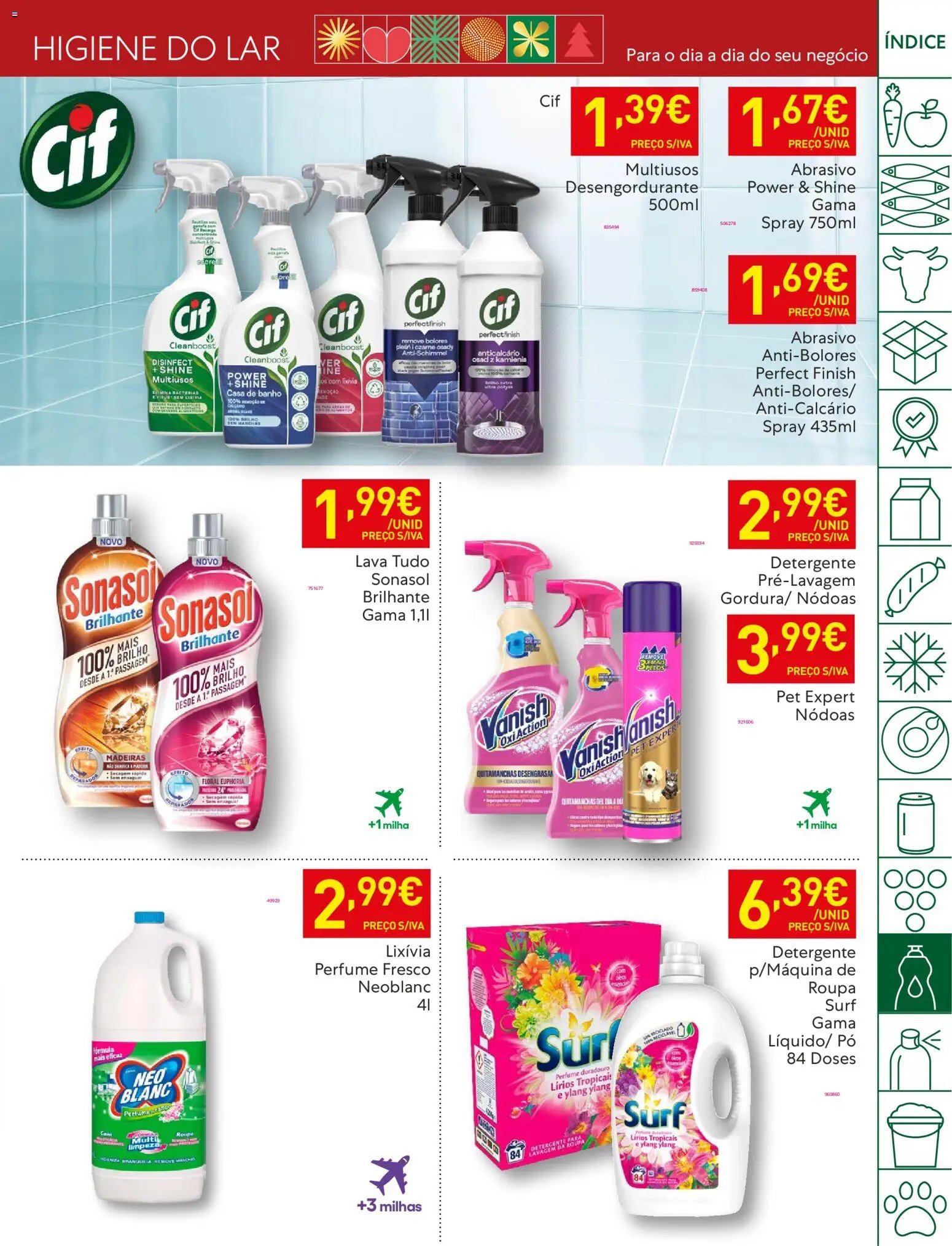 Recheio folheto a partir de 25/12/2025 Folheto (2025-12-25 - 2026-12-01) | 45