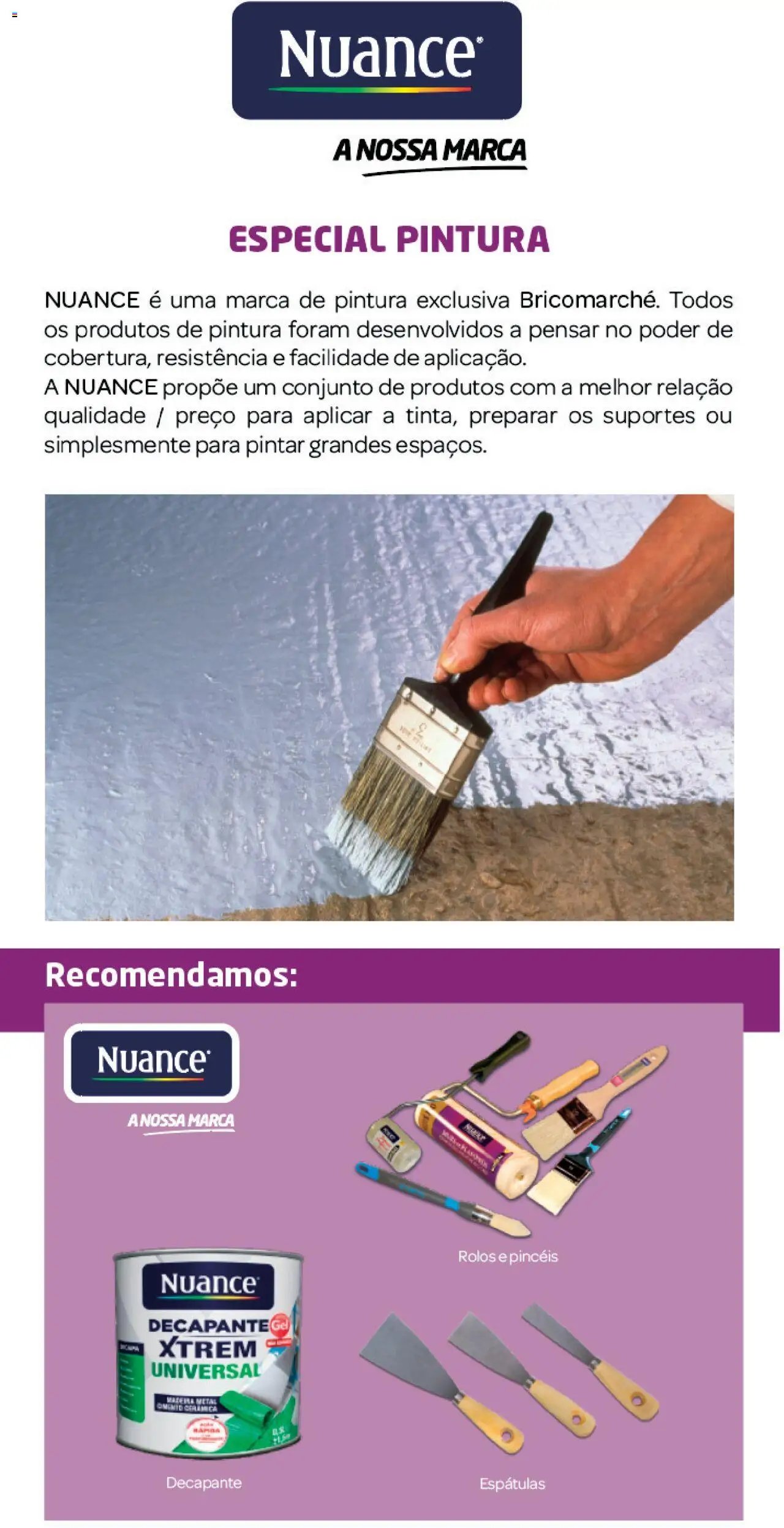 BricoMarché folheto a partir de 27/12/2023 Nuance - Multi - superficies  (2023-12-27) | 2